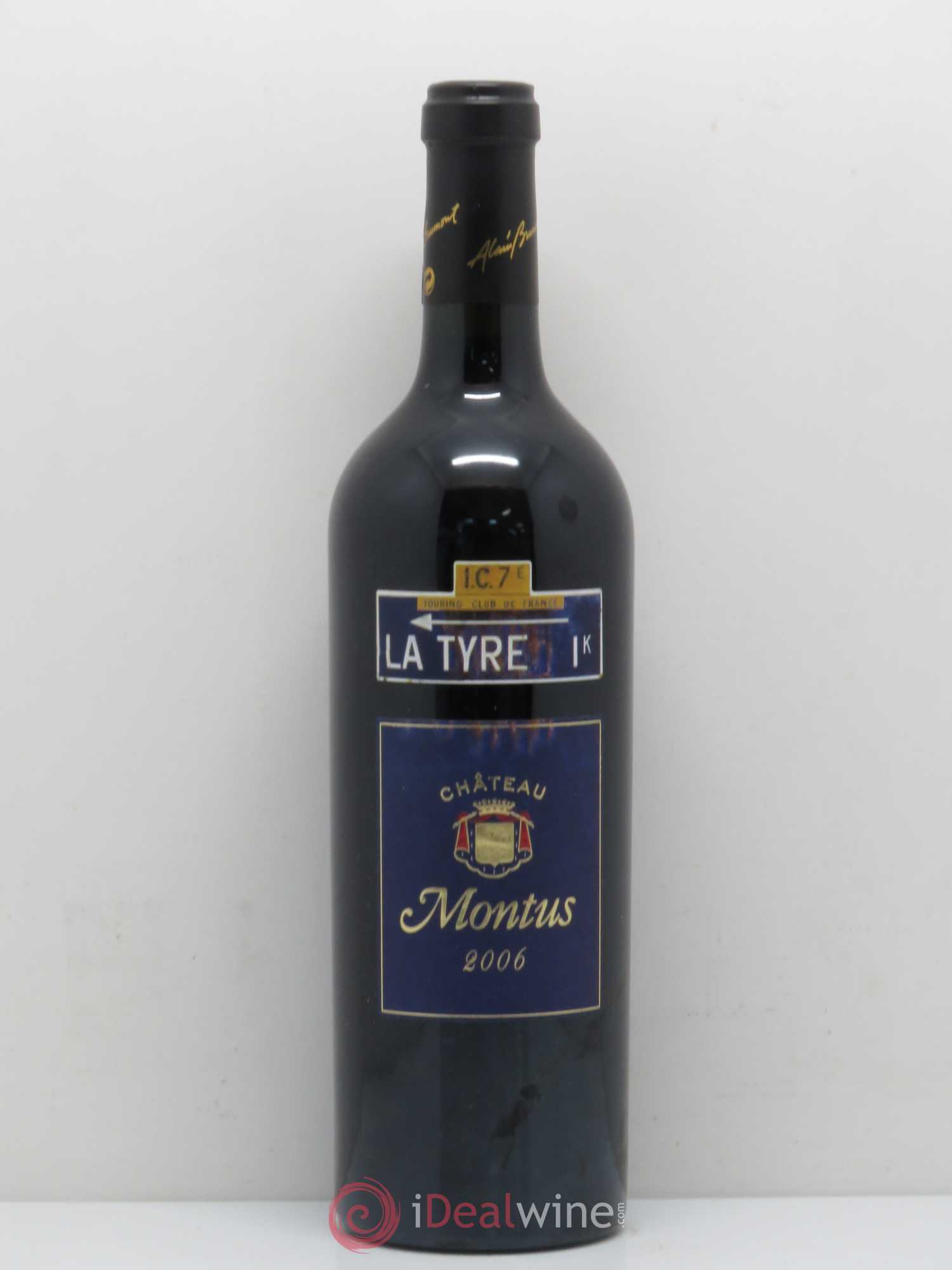 Madiran Château Montus-La Tyre Alain Brumont 2006 - Lot de 1 bouteille - 0