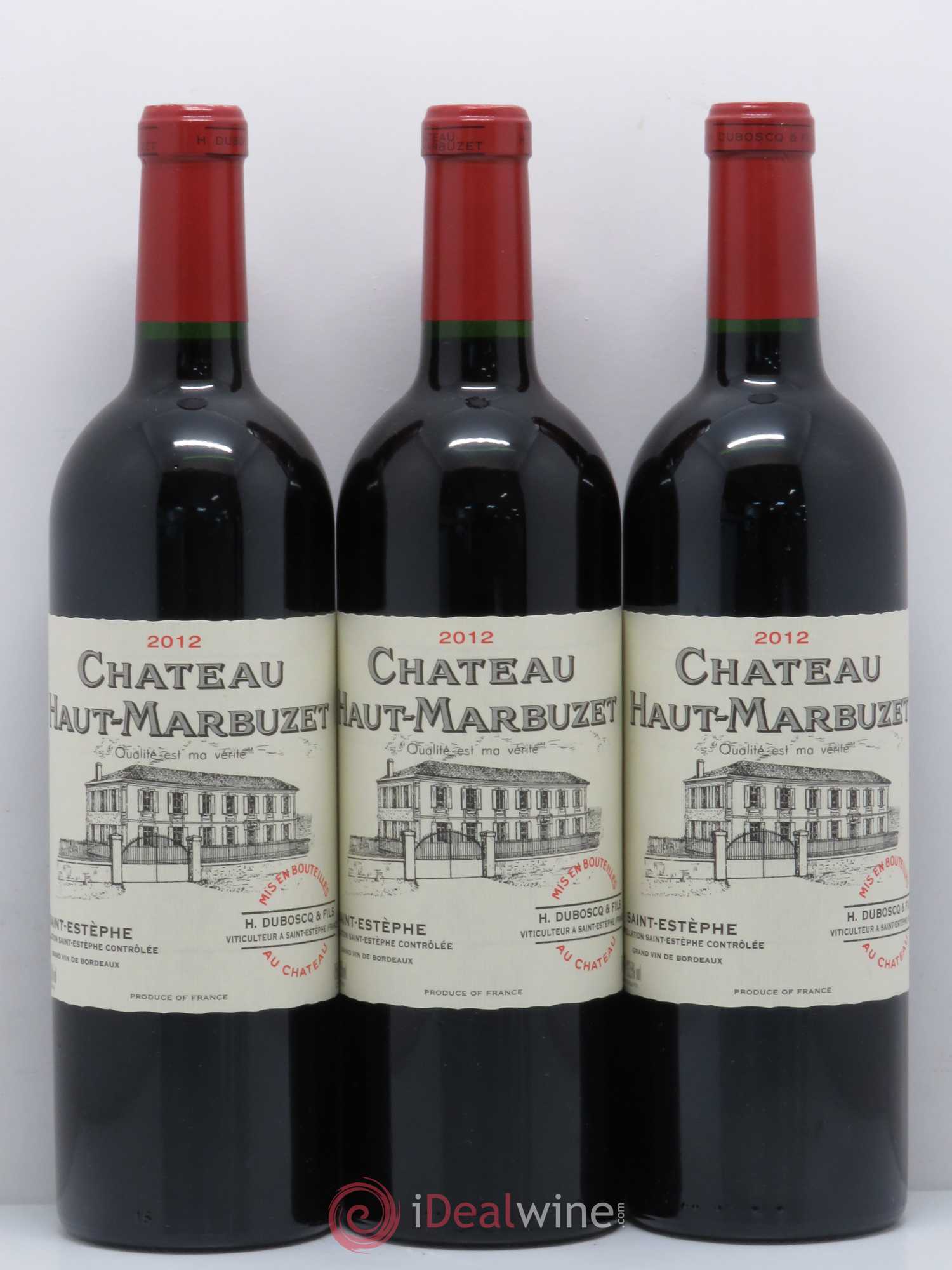 Château Haut Marbuzet 2012 - Lot de 12 bouteilles - 2