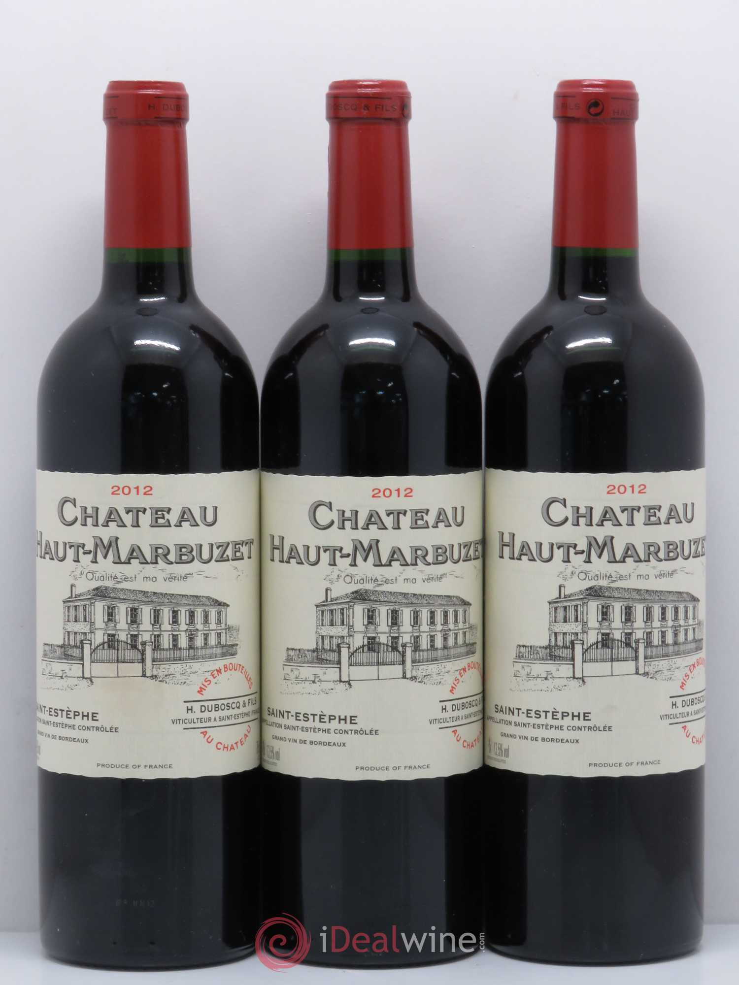 Château Haut Marbuzet 2012 - Lot de 12 bouteilles - 4