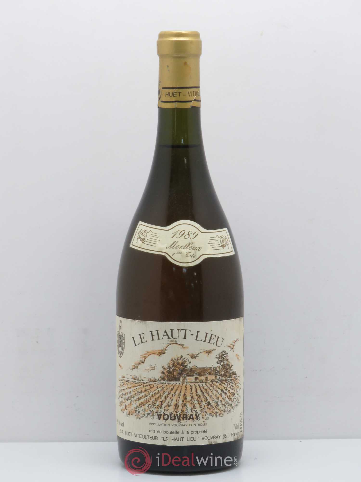 Vouvray Le Haut-Lieu Moelleux 1ère Trie Domaine Huet 1989 - Lotto di 1 bottiglia - 0