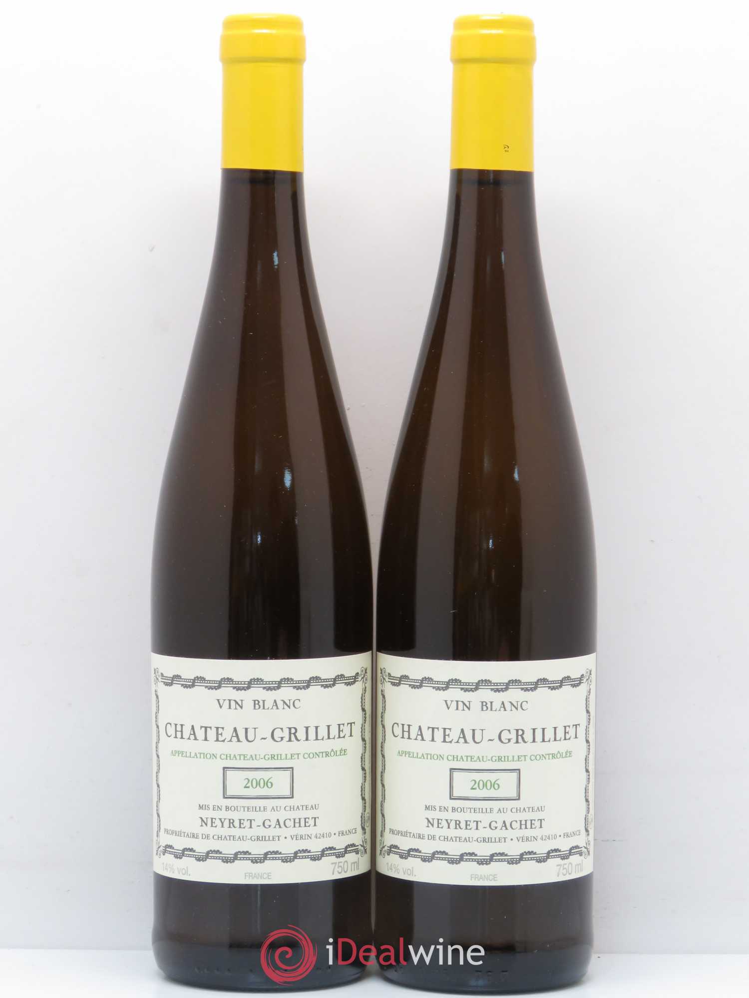 Château Grillet Château-Grillet 2006 - Lot de 2 bouteilles - 0