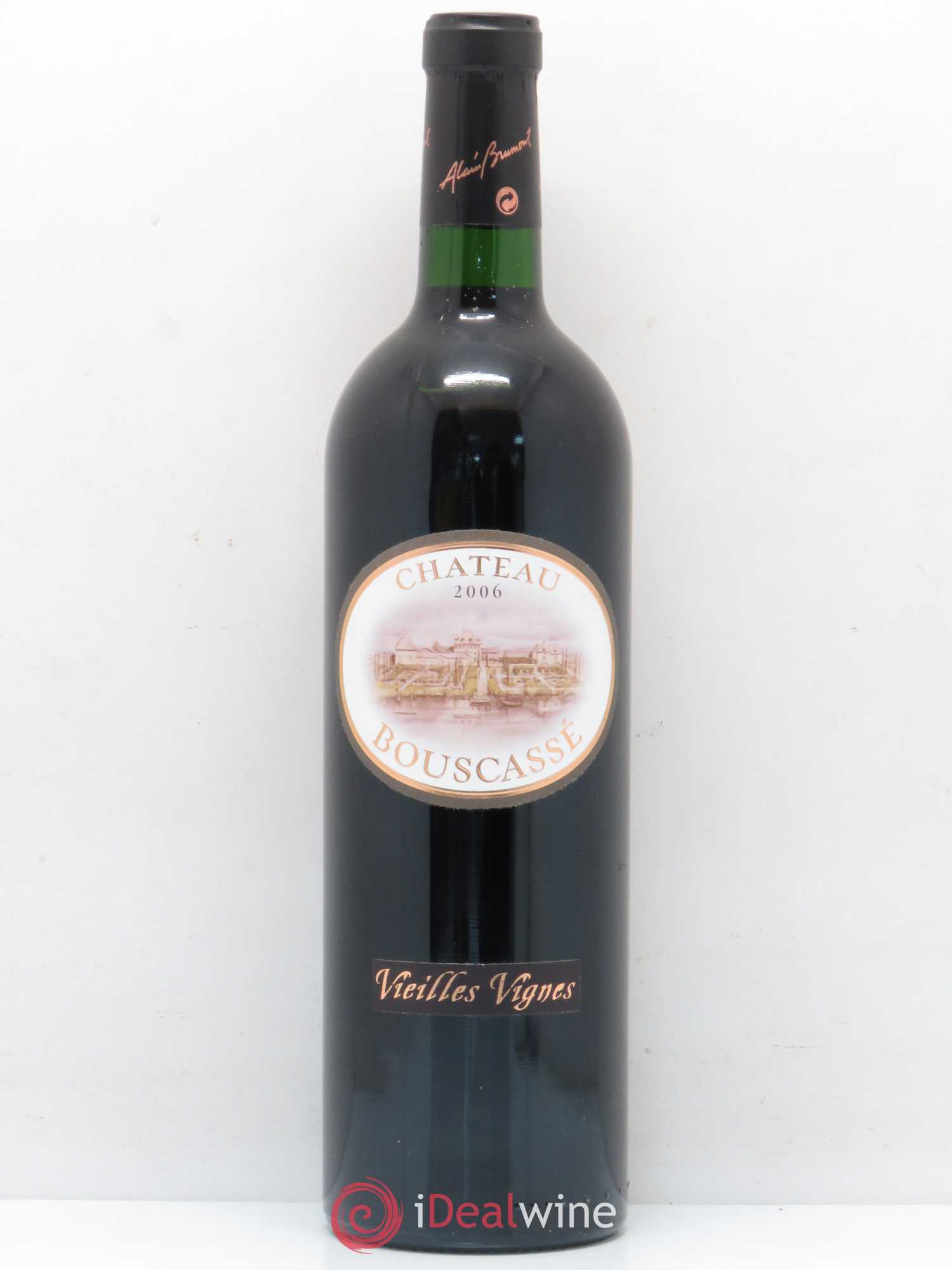 Madiran Vieilles Vignes Château Bouscassé - Alain Brumont 2006 - Lot de 1 bouteille - 0