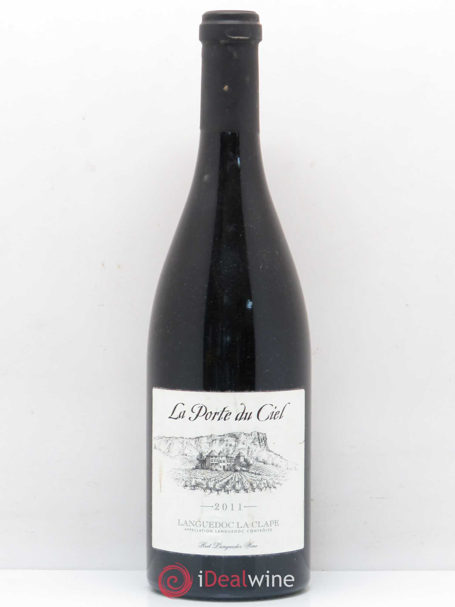 La Clape Château de La Négly La Porte du Ciel Jean Paux-Rosset 2011 - Lot de 1 bouteille - 0