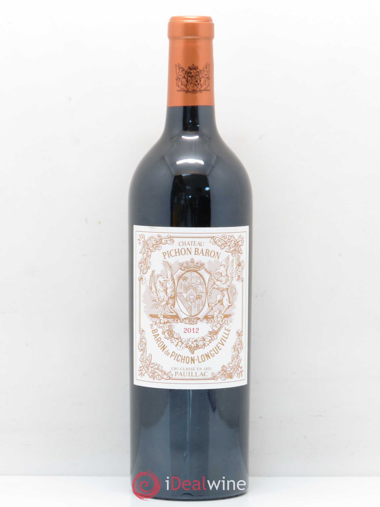 Pichon Longueville Baron 2ème Grand Cru Classé 2012 - Lot de 1 bouteille - 0