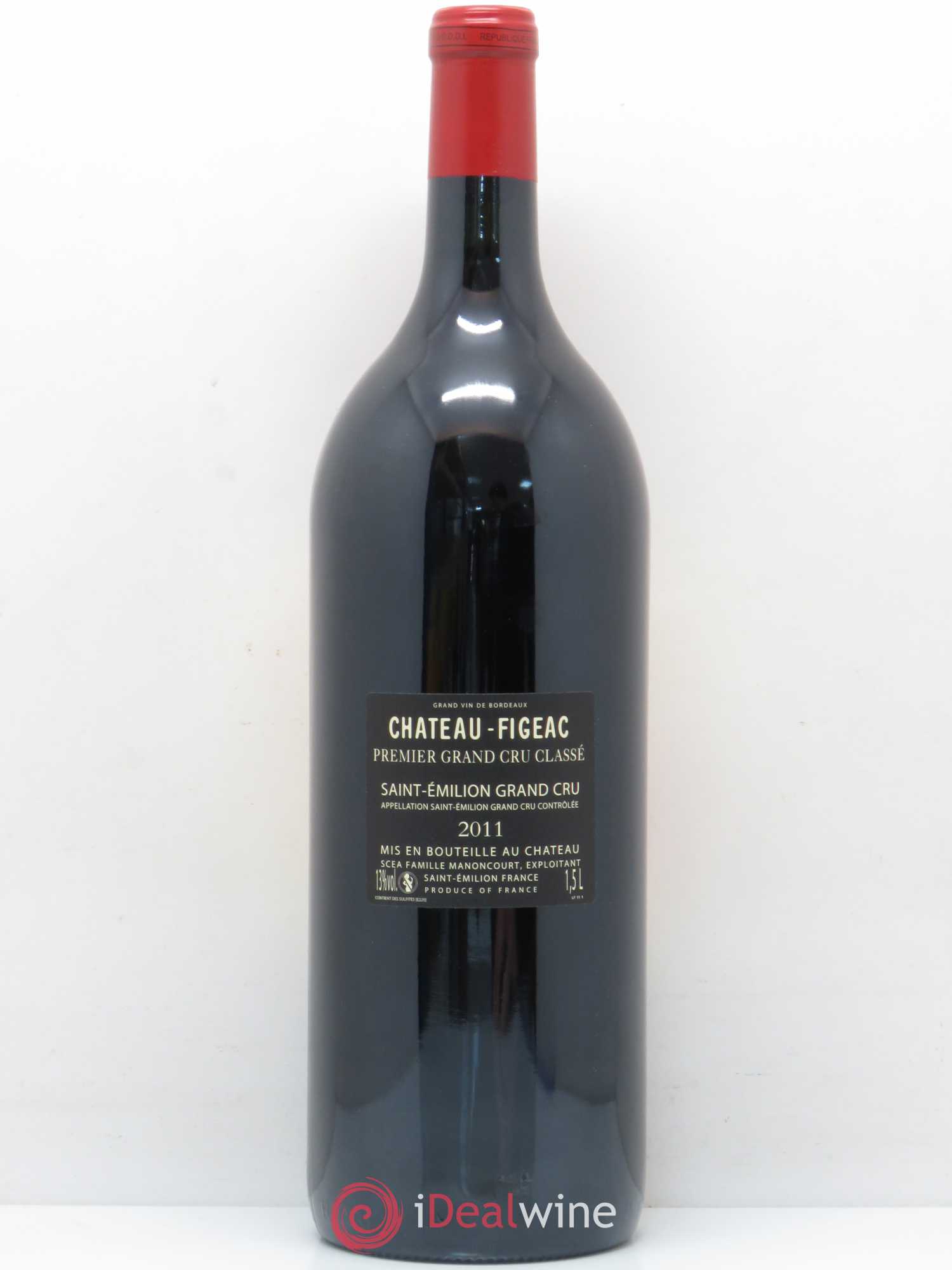 Château Figeac 1er Grand Cru Classé A 2011 - Lot de 1 magnum - 1