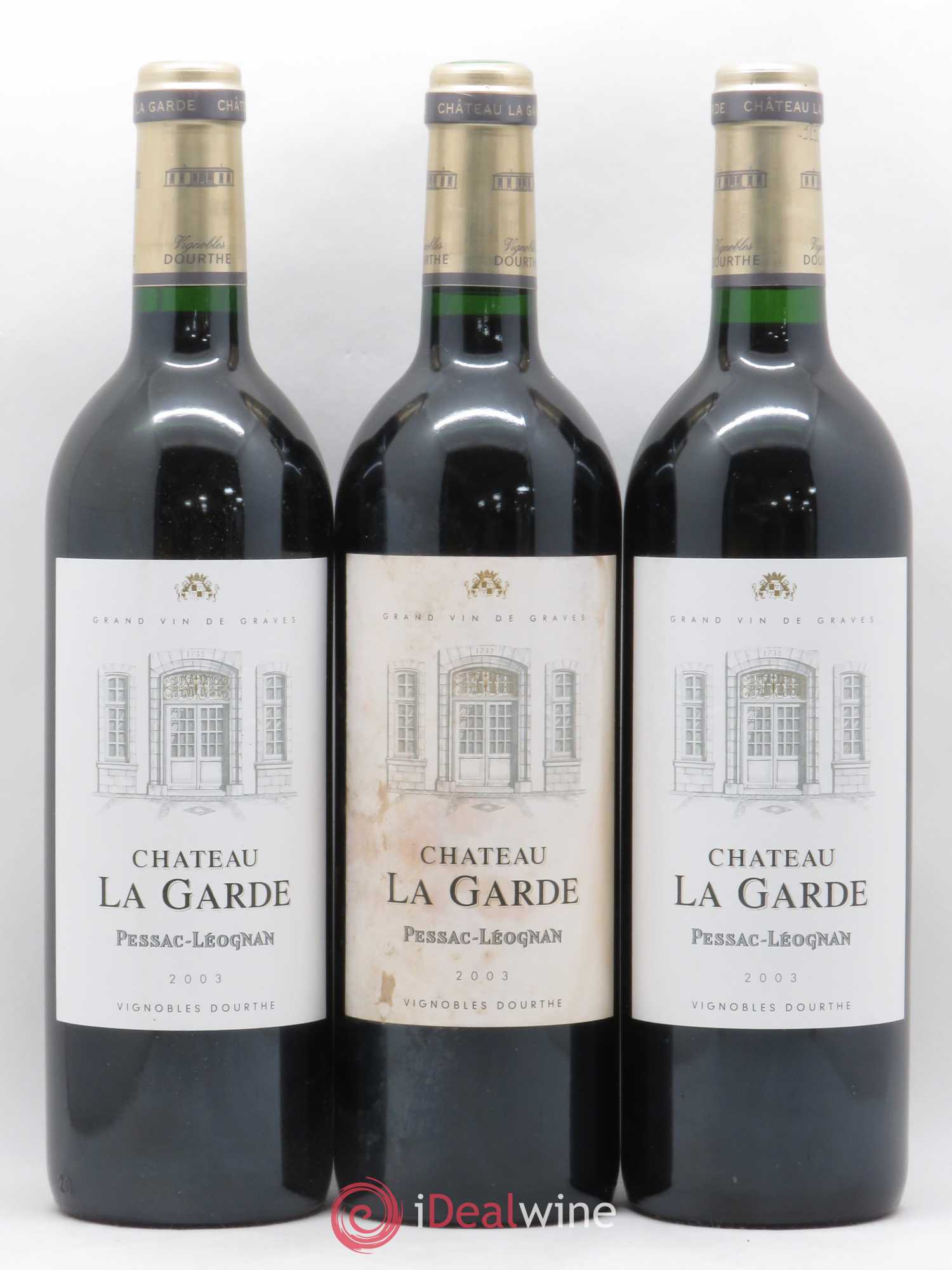 Château la Garde 2003 - Lot de 6 bouteilles - 2