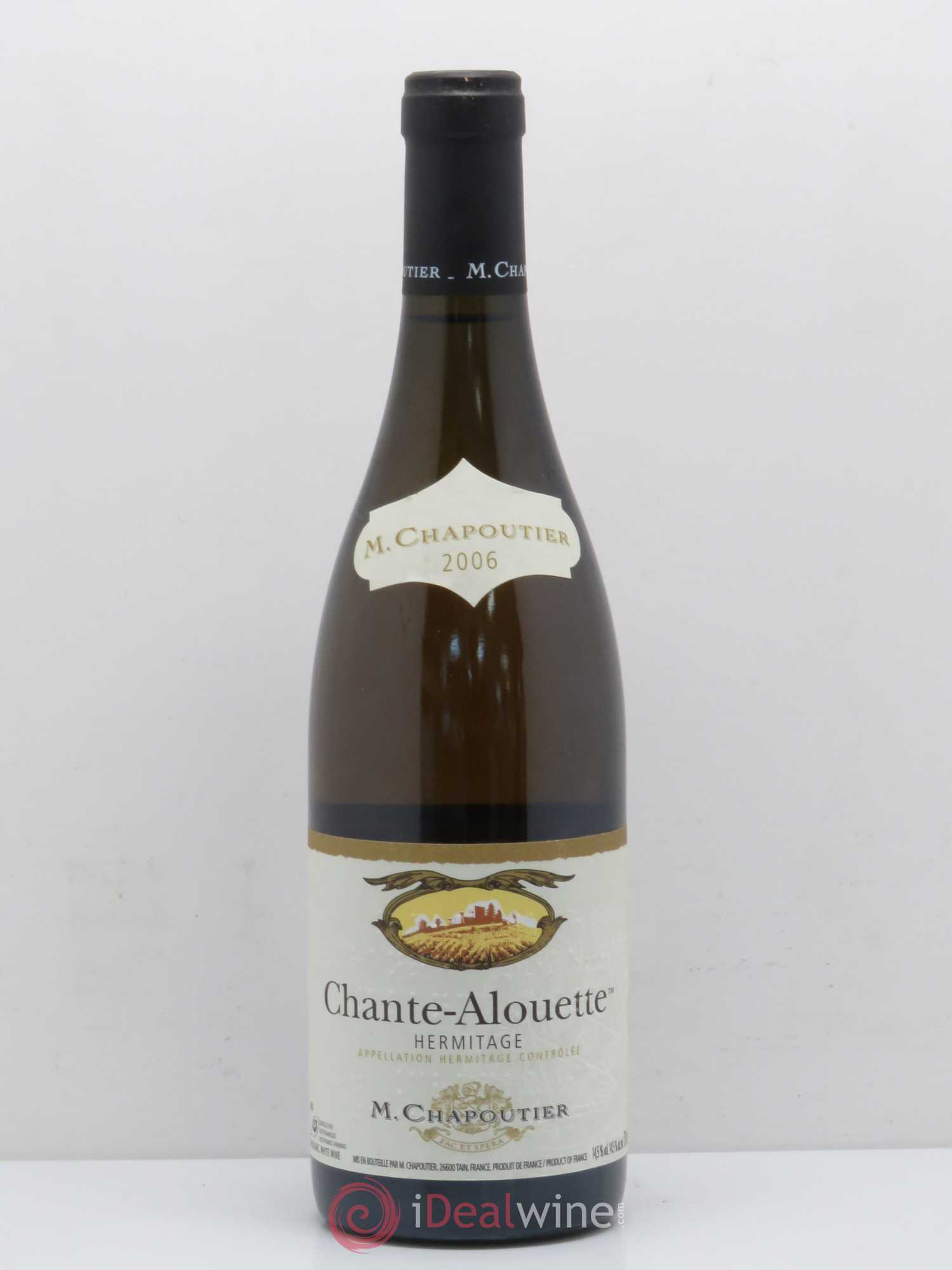 Hermitage Chante Alouette Chapoutier 2006 - Lot de 1 bouteille - 0