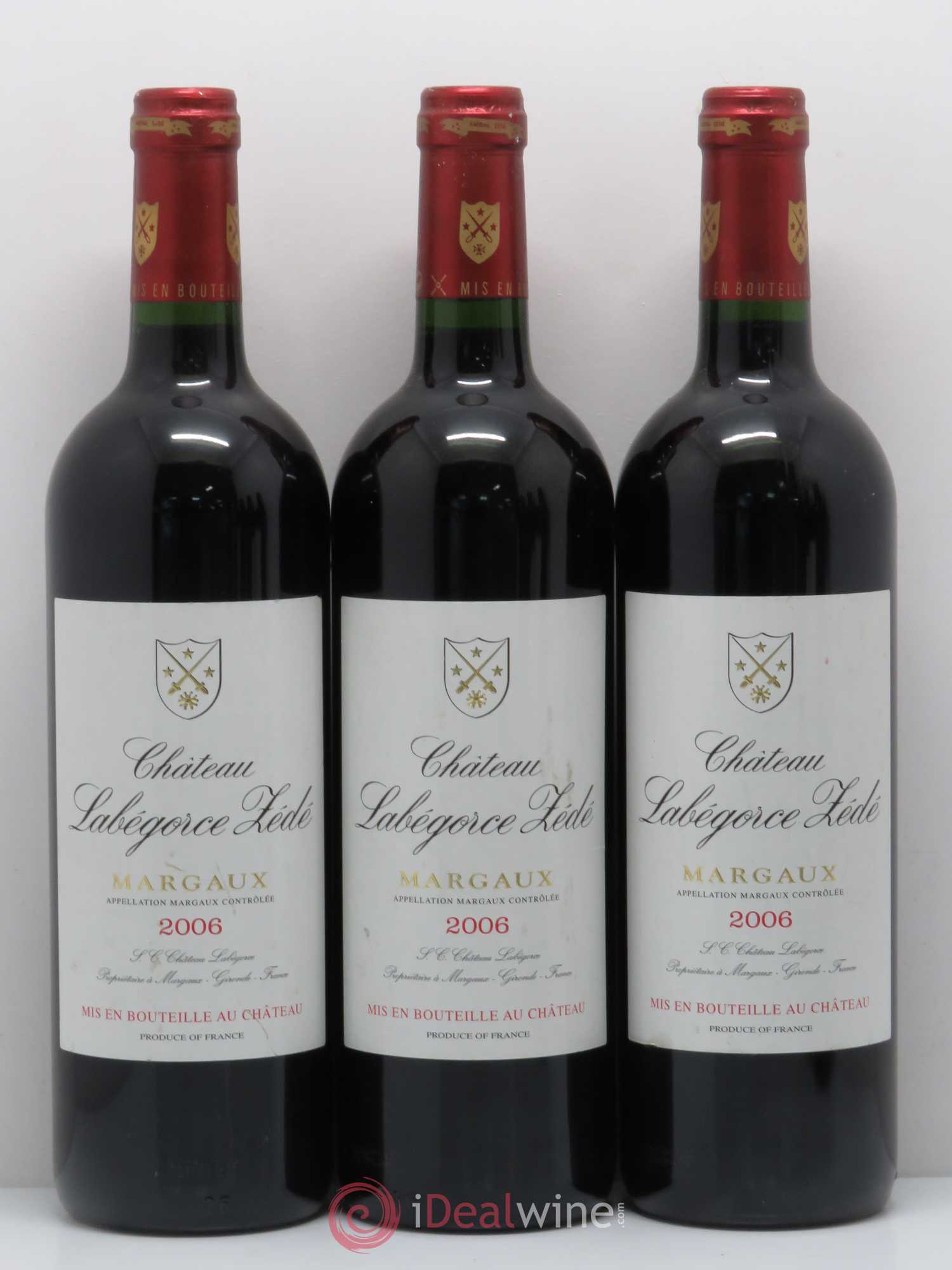 Château Labegorce Zédé Cru Bourgeois 2006 - Lot de 6 bouteilles - 1