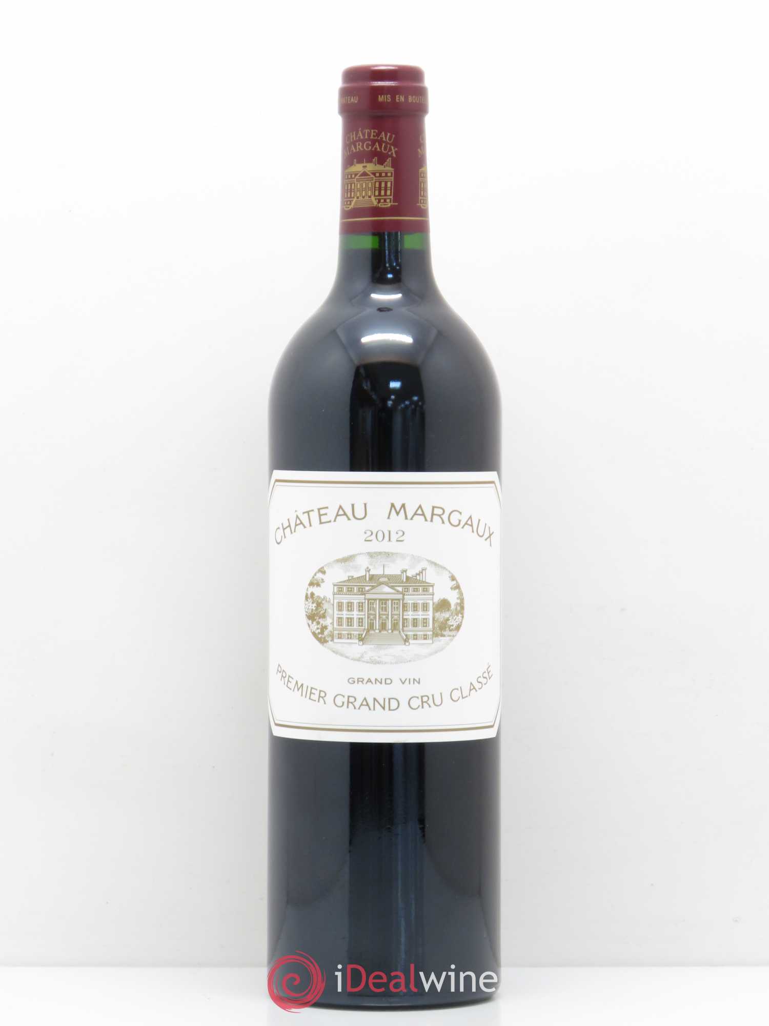 Château Margaux 1er Grand Cru Classé 2012 - Lot de 1 bouteille - 0