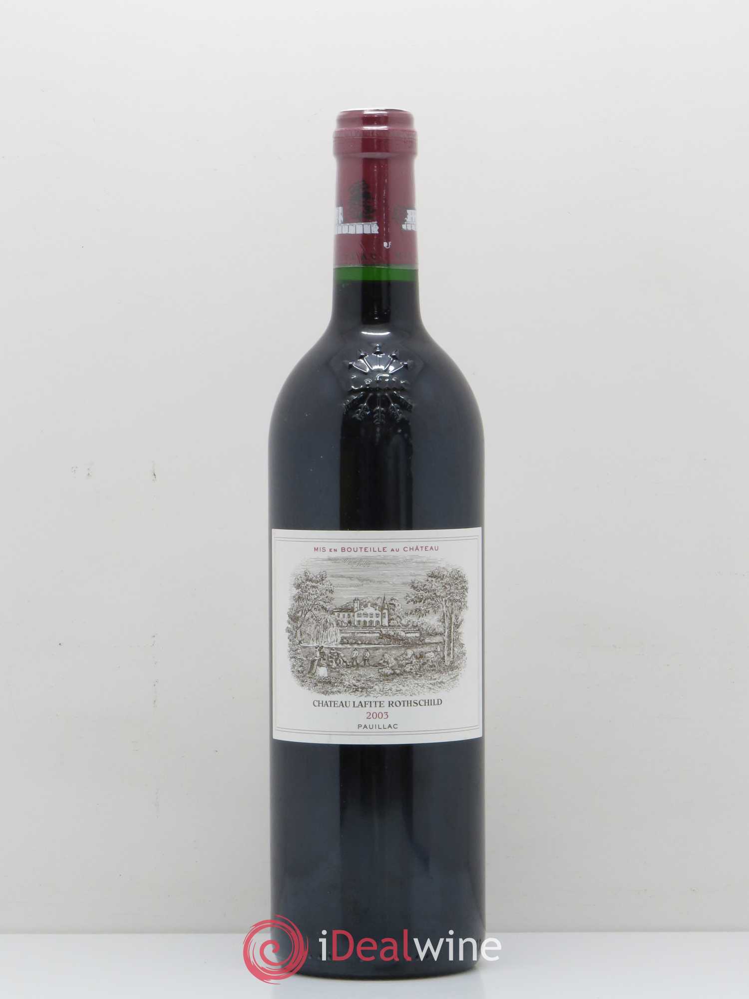 Château Lafite Rothschild 1er Grand Cru Classé 2003 - Lot de 1 bouteille - 0