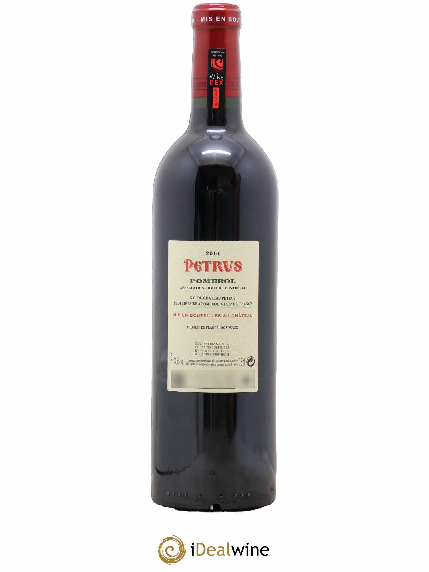 Petrus 2014 - Lot de 1 bouteille - 1