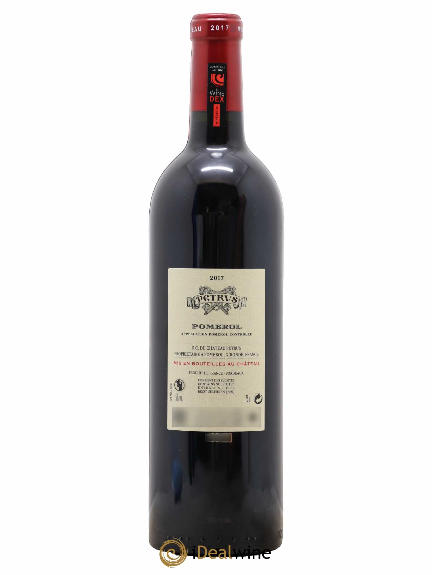Petrus 2017 - Lot de 1 bouteille - 1