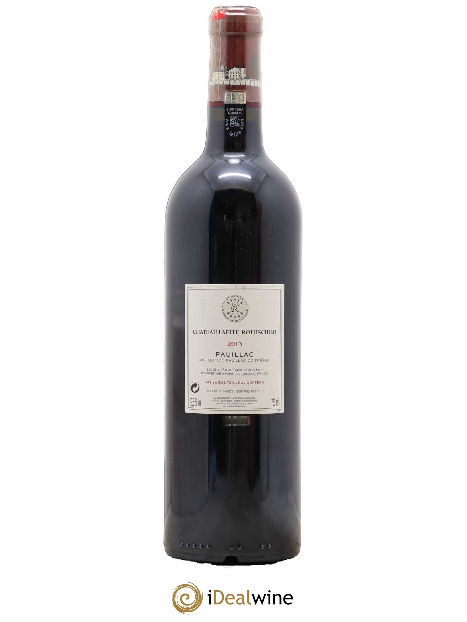 Château Lafite Rothschild 1er Grand Cru Classé 2013 - Lot de 1 bouteille - 1