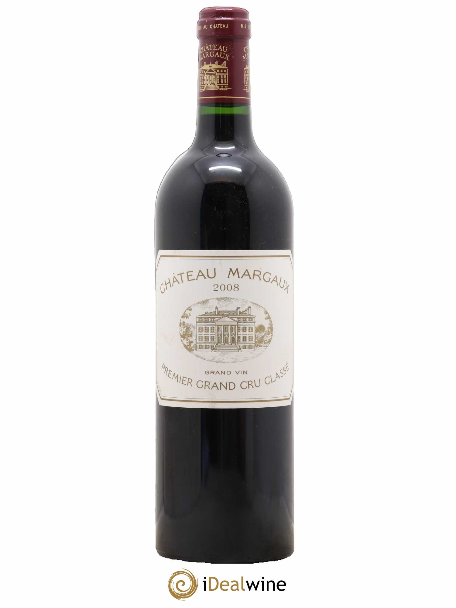 Château Margaux 1er Grand Cru Classé 2008 - Lot de 1 bouteille - 0