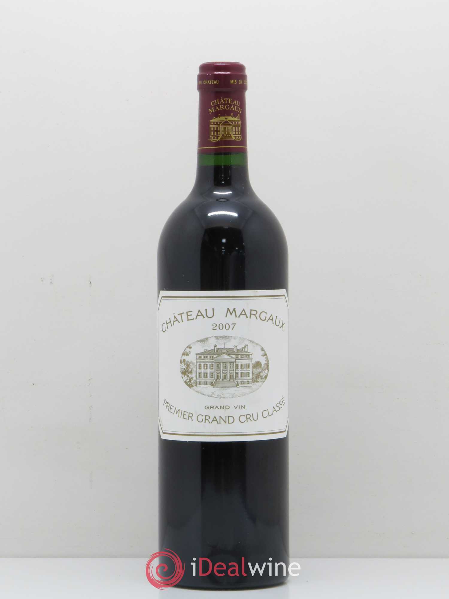 Château Margaux 1er Grand Cru Classé 2007 - Lot de 1 bouteille - 0