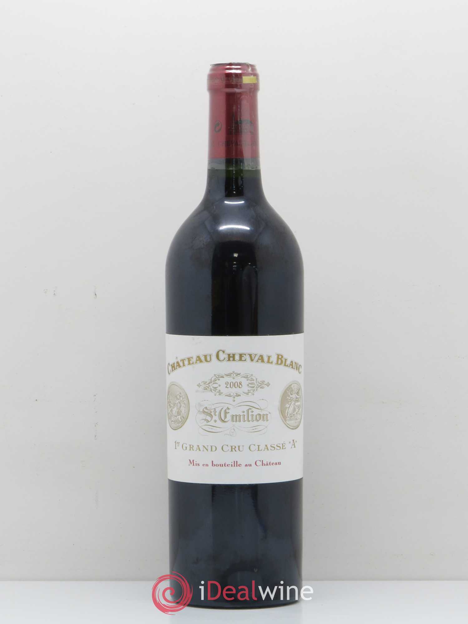 Château Cheval Blanc 1er Grand Cru Classé A 2008 - Lot de 1 bouteille - 0