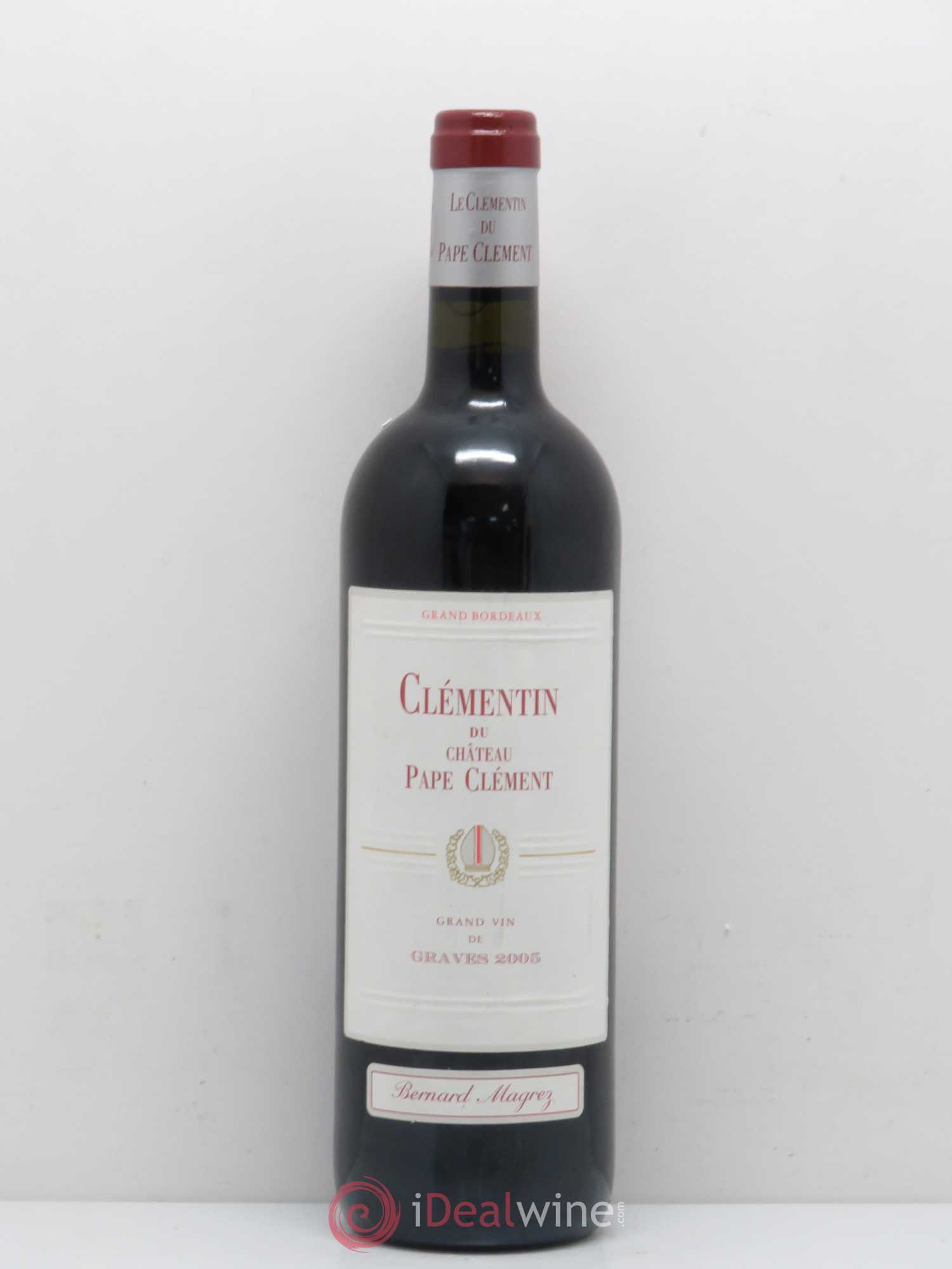 Le Clémentin de Pape Clément Second Vin 2005 - Lot de 1 bouteille - 0