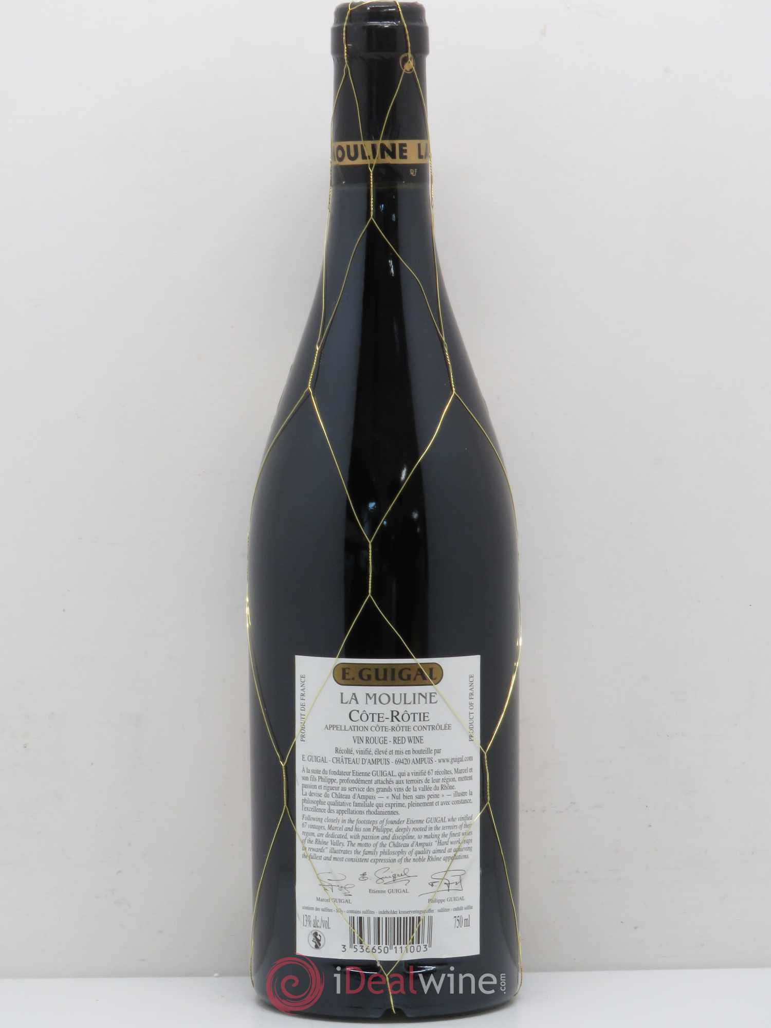 Côte-Rôtie La Mouline Guigal 2005 - Lot de 1 bouteille - 1