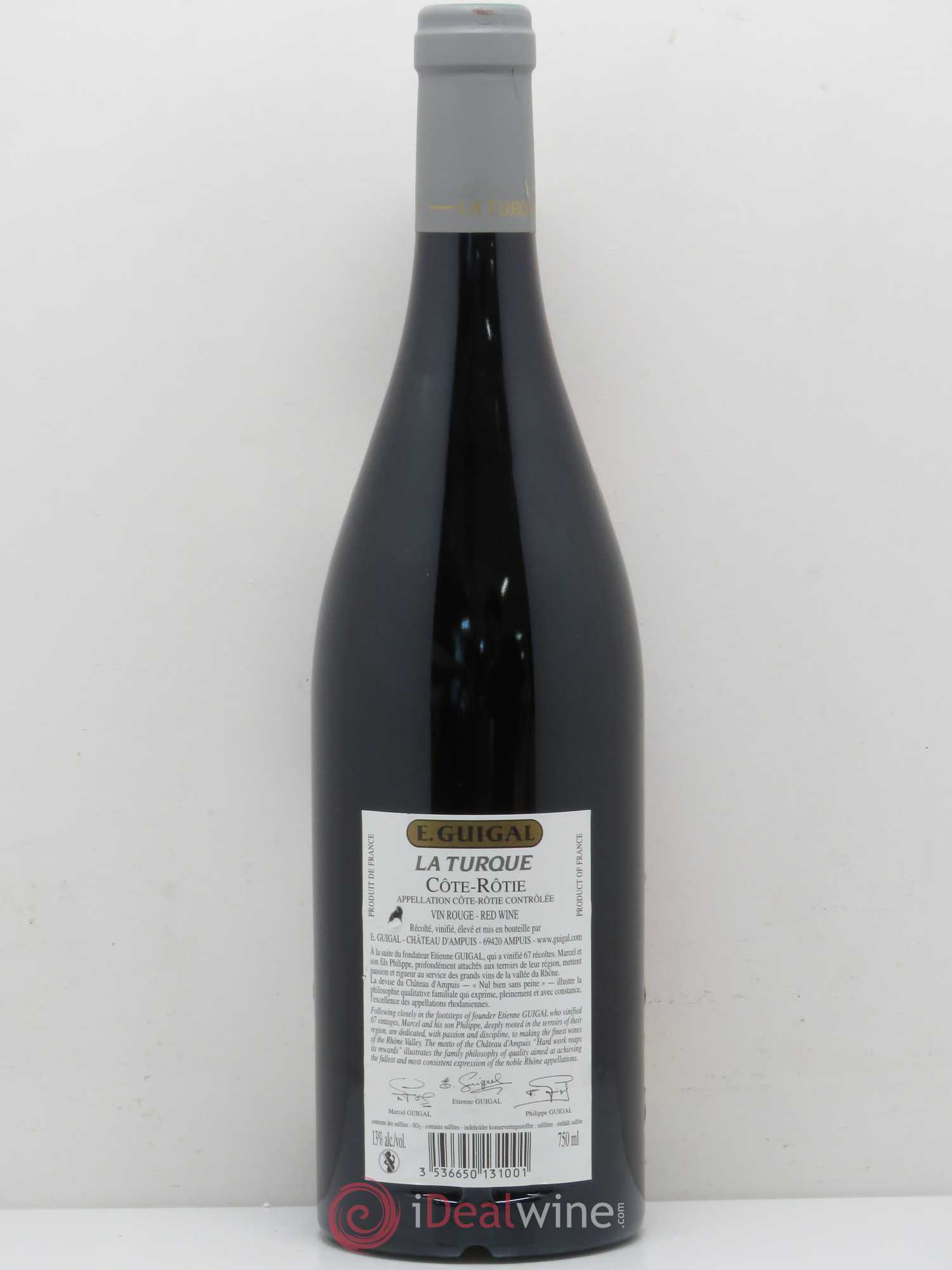 Côte-Rôtie La Turque Guigal 2005 - Lot de 1 bouteille - 1