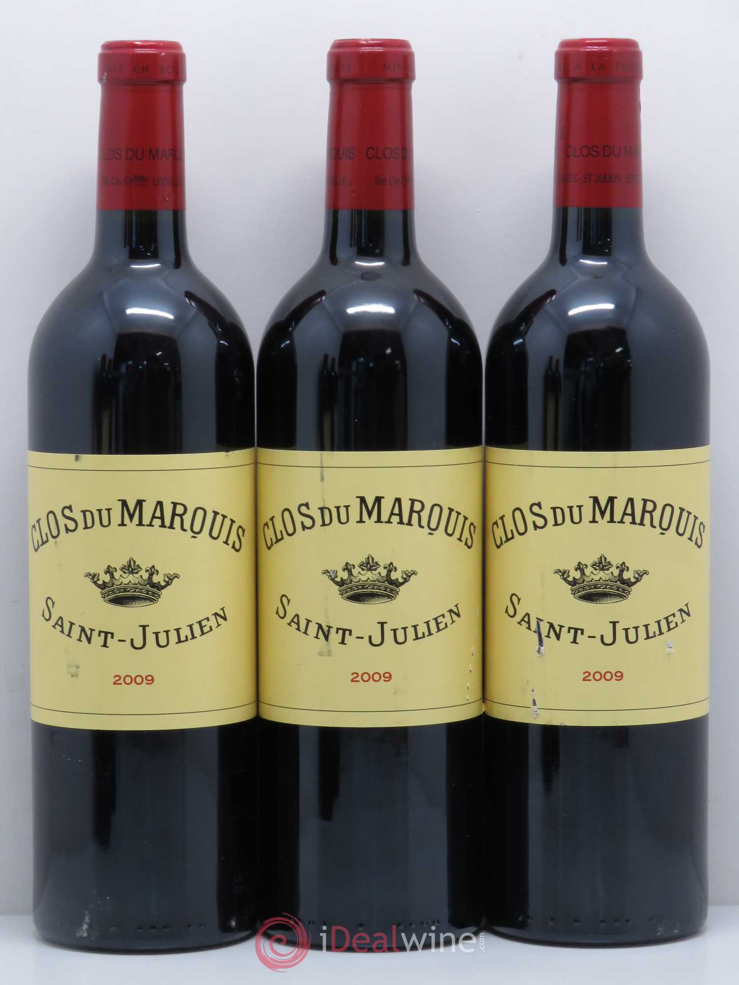 Clos du Marquis 2009 - Lot de 5 bouteilles - 1