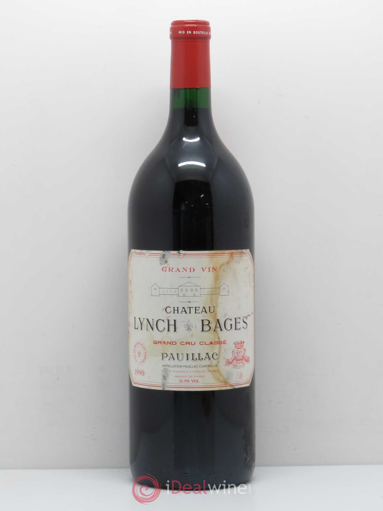 Château Lynch Bages 5ème Grand Cru Classé 1990 - Lot de 1 magnum - 0