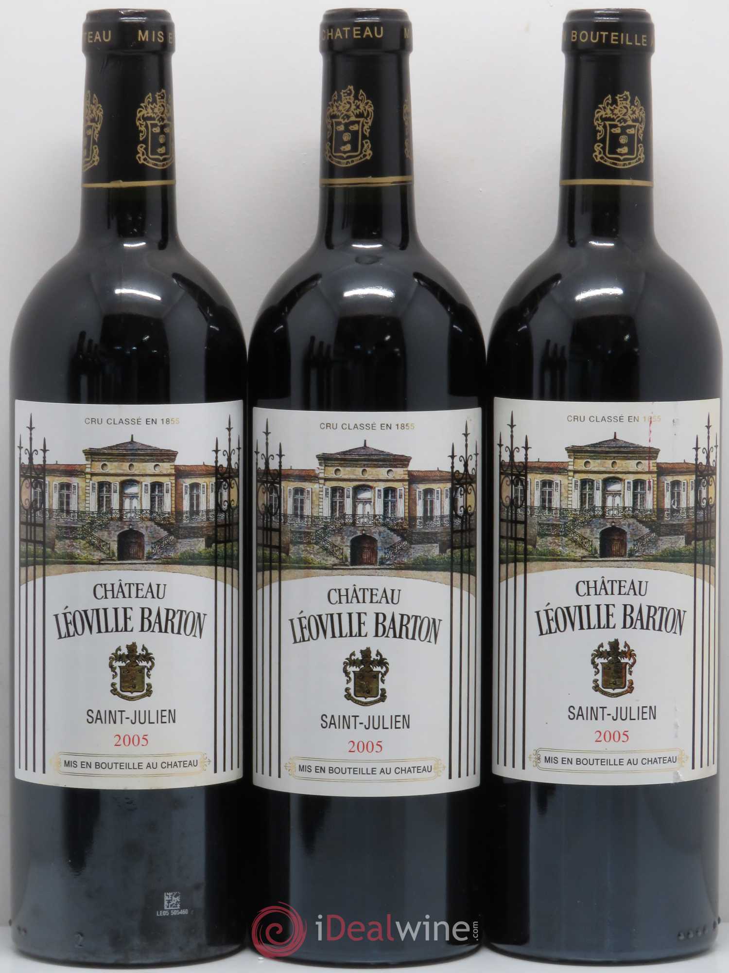 Château Léoville Barton 2ème Grand Cru Classé 2005 - Lot de 12 bouteilles - 1