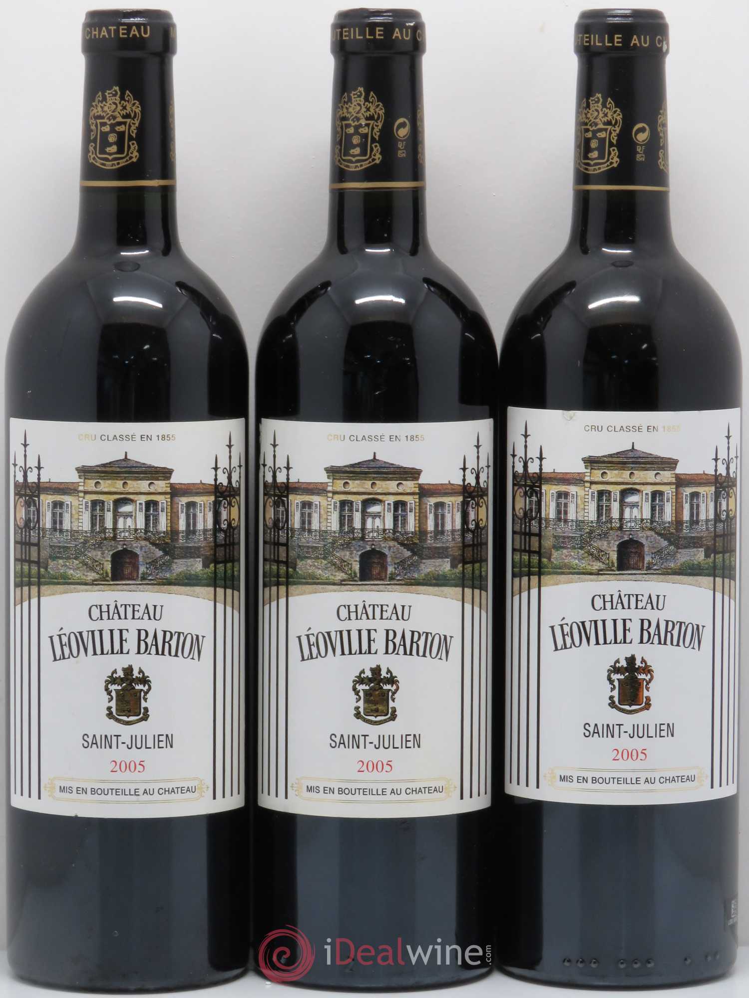 Château Léoville Barton 2ème Grand Cru Classé 2005 - Lot de 12 bouteilles - 2