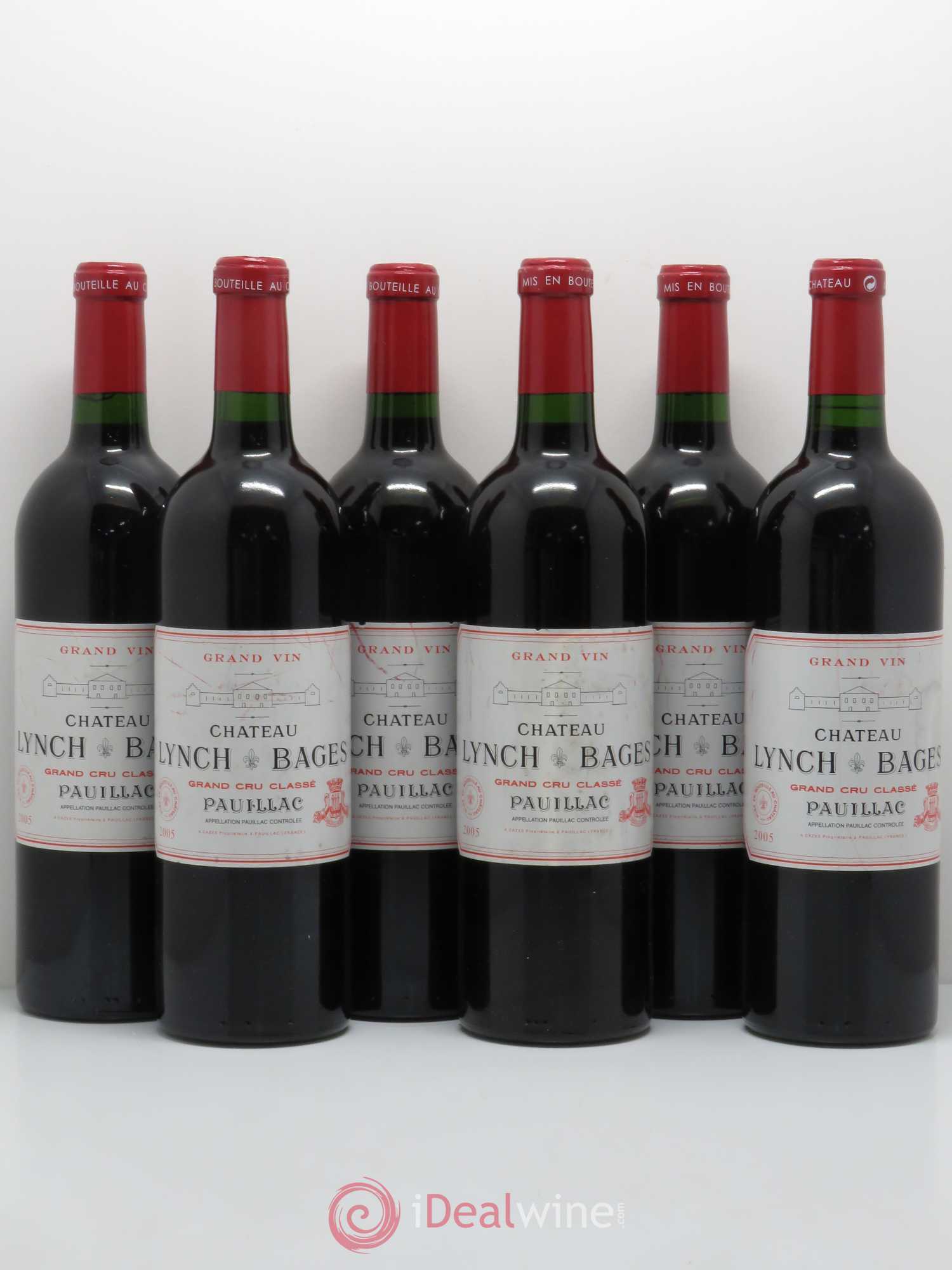 Château Lynch Bages 5ème Grand Cru Classé 2005 - Lot de 6 bouteilles - 0