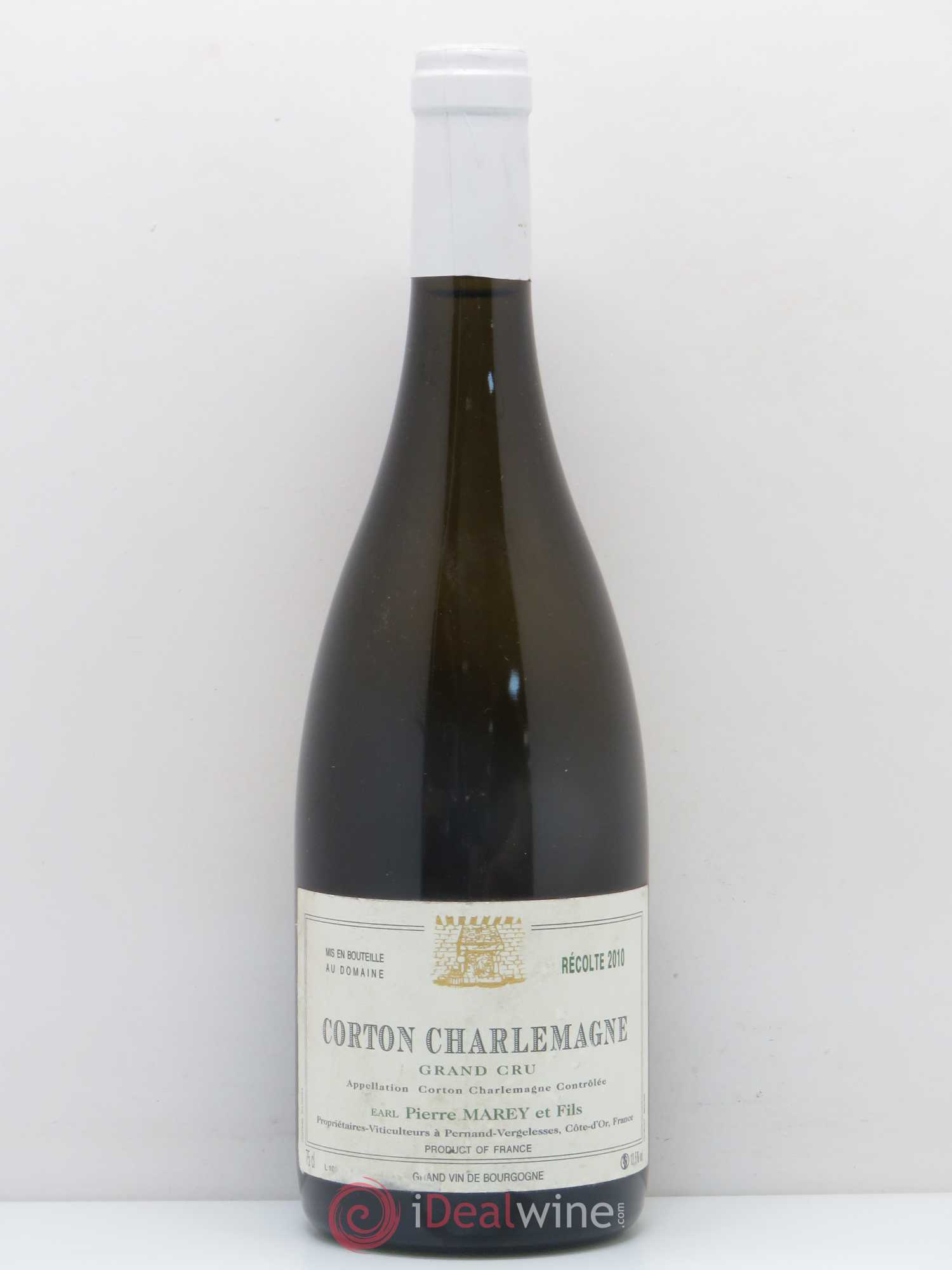 Corton-Charlemagne Grand Cru Domaine Pierre Marey 2010 - Posten von 1 Flasche - 0