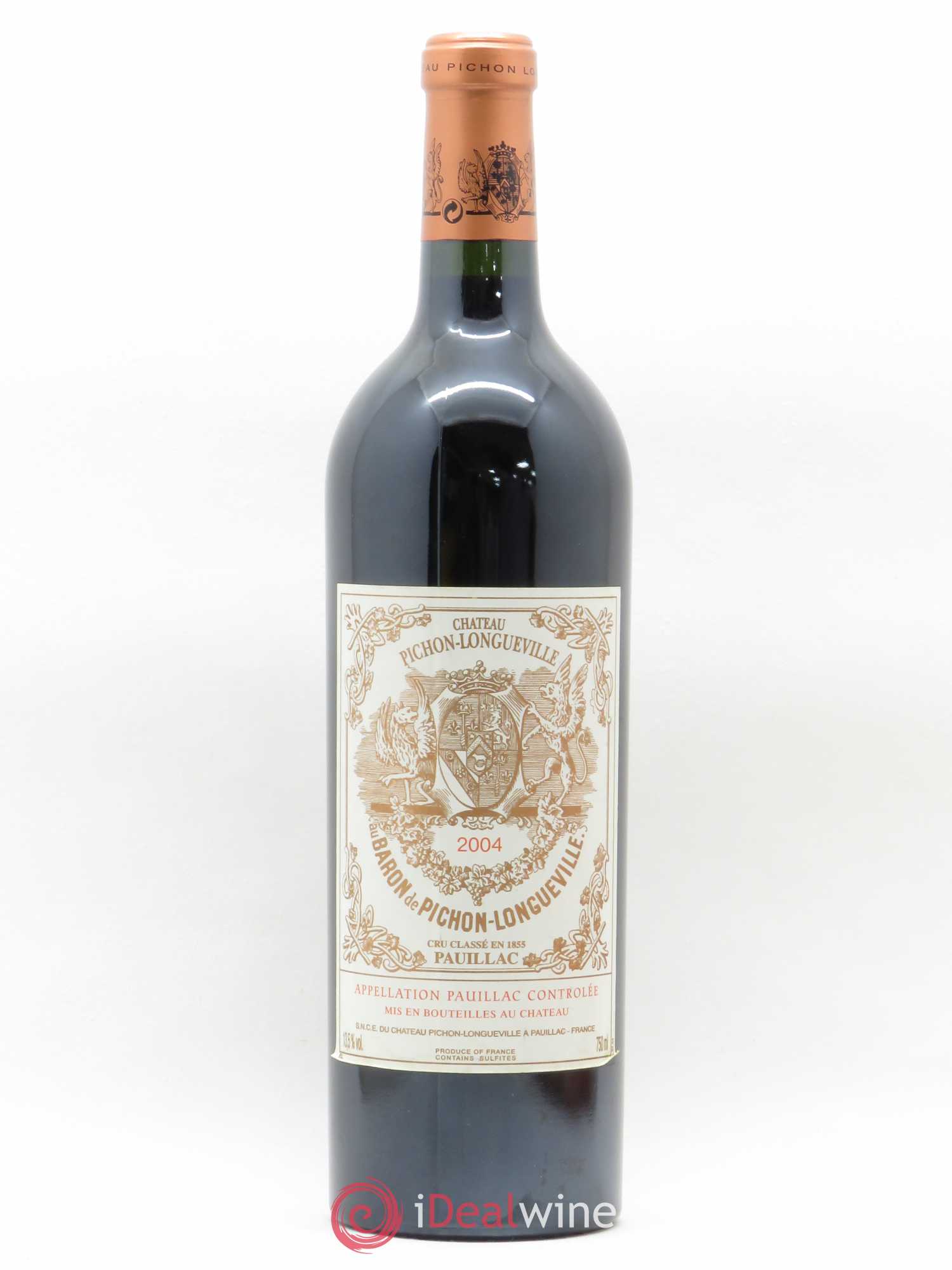 Pichon Longueville Baron 2ème Grand Cru Classé 2004 - Lot de 1 bouteille - 0