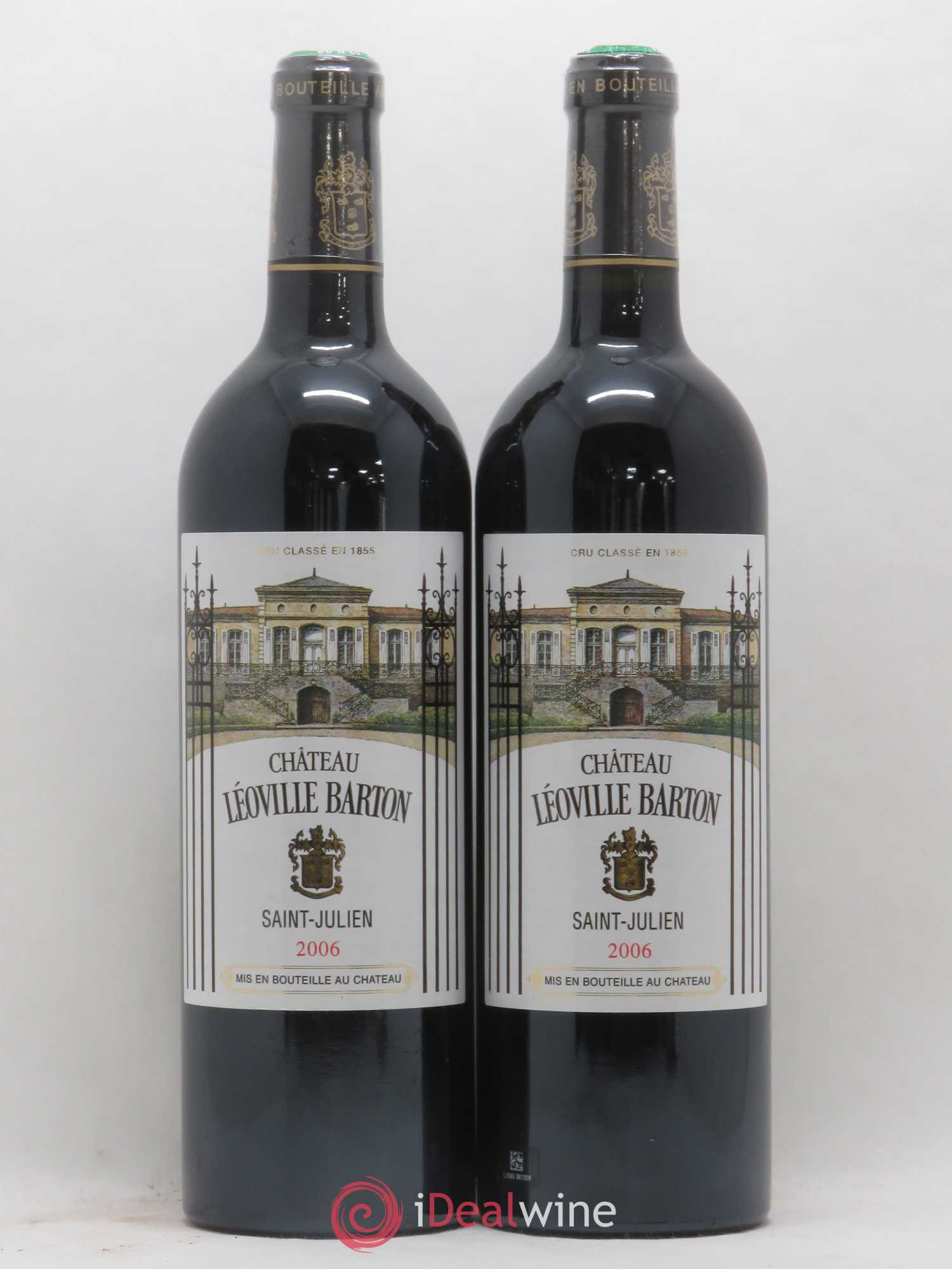 Château Léoville Barton 2ème Grand Cru Classé 2006 - Lot de 2 bouteilles - 0
