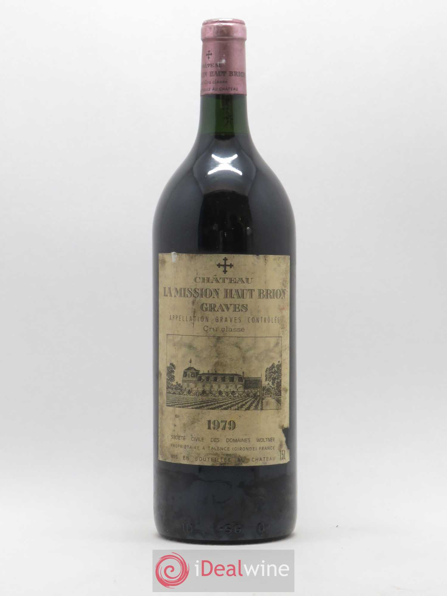 Château la Mission Haut-Brion Cru Classé de Graves 1979 - Lot de 1 magnum - 0
