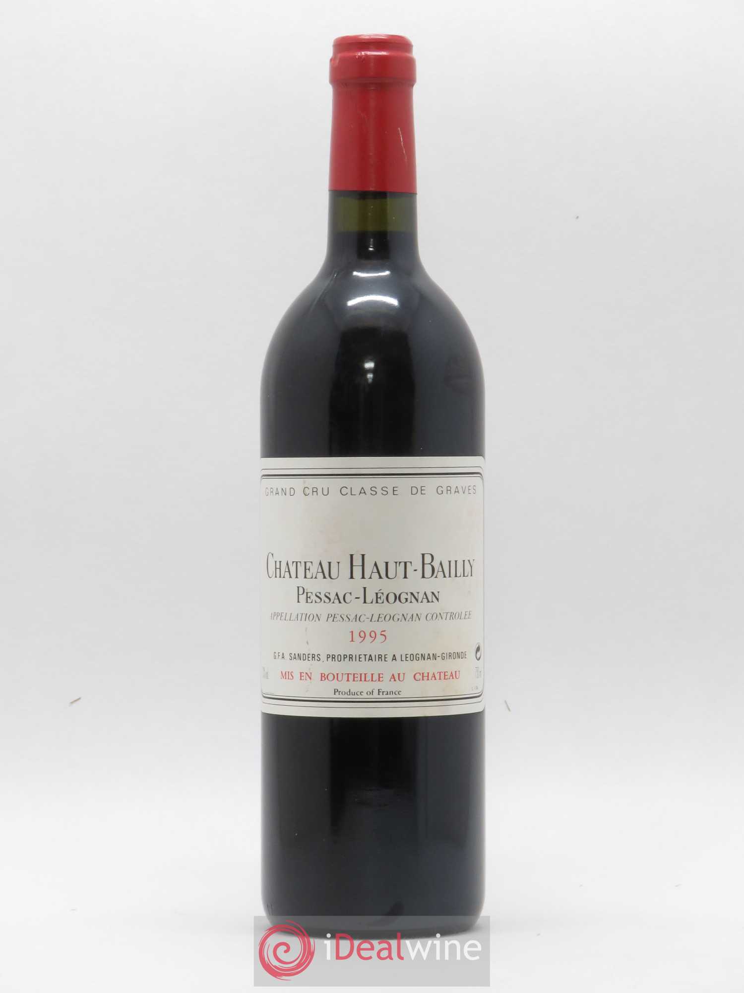 Château Haut-Bailly Cru Classé de Graves 1995 - Lot de 1 bouteille - 0