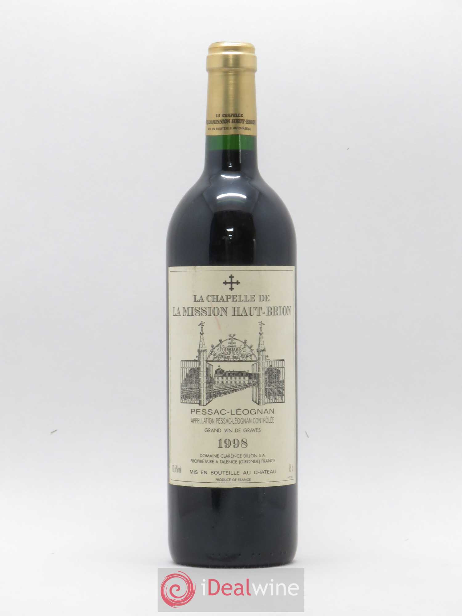 La Chapelle de La Mission Haut-Brion Second Vin 1998 - Lot de 1 bouteille - 0