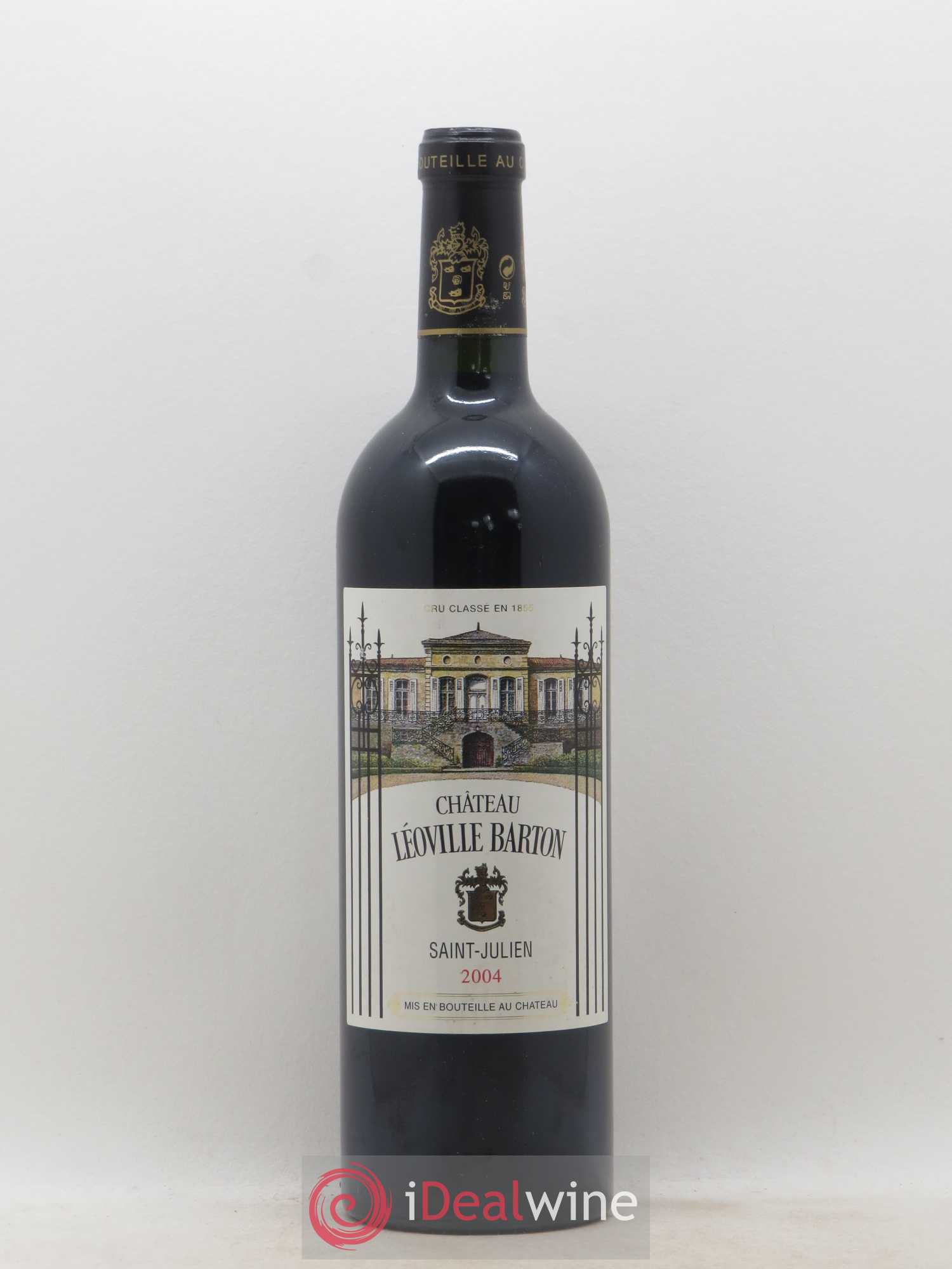 Château Léoville Barton 2ème Grand Cru Classé 2004 - Lot de 1 bouteille - 0