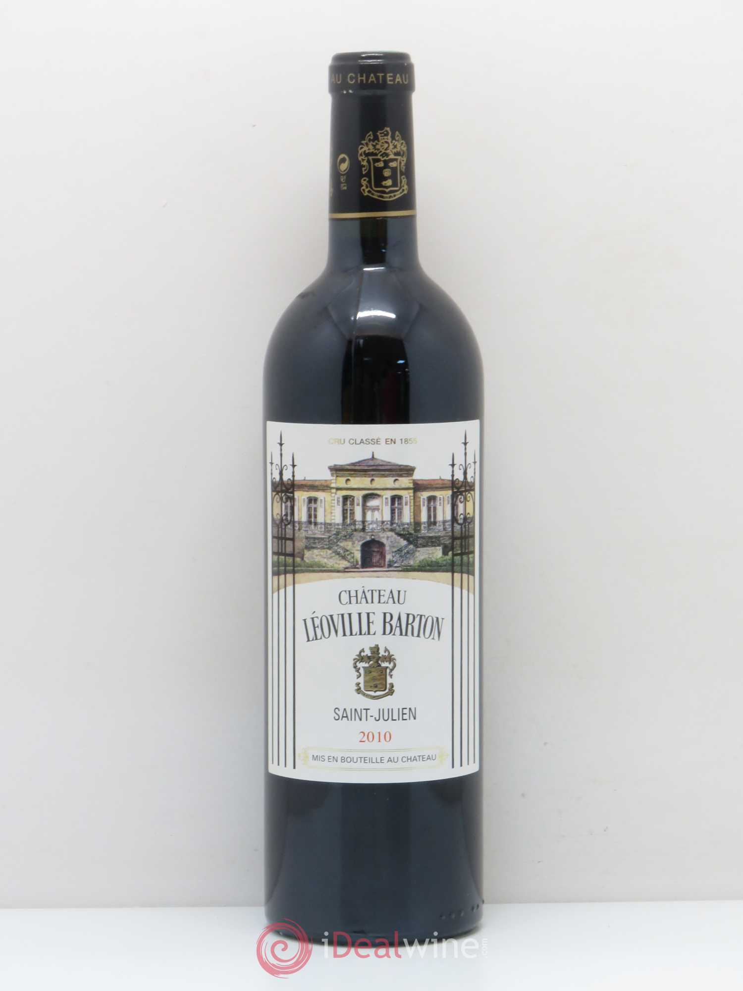 Château Léoville Barton 2ème Grand Cru Classé 2010 - Lot de 1 bouteille - 0