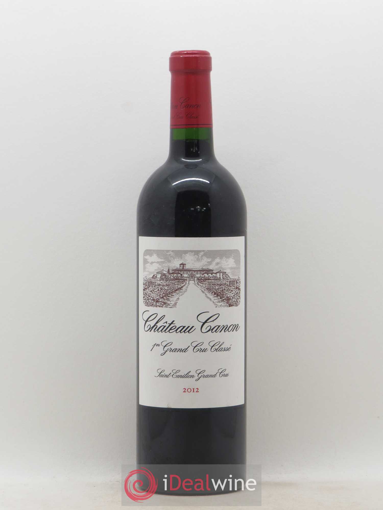 Château Canon 1er Grand Cru Classé B 2012 - Lot de 1 bouteille - 0