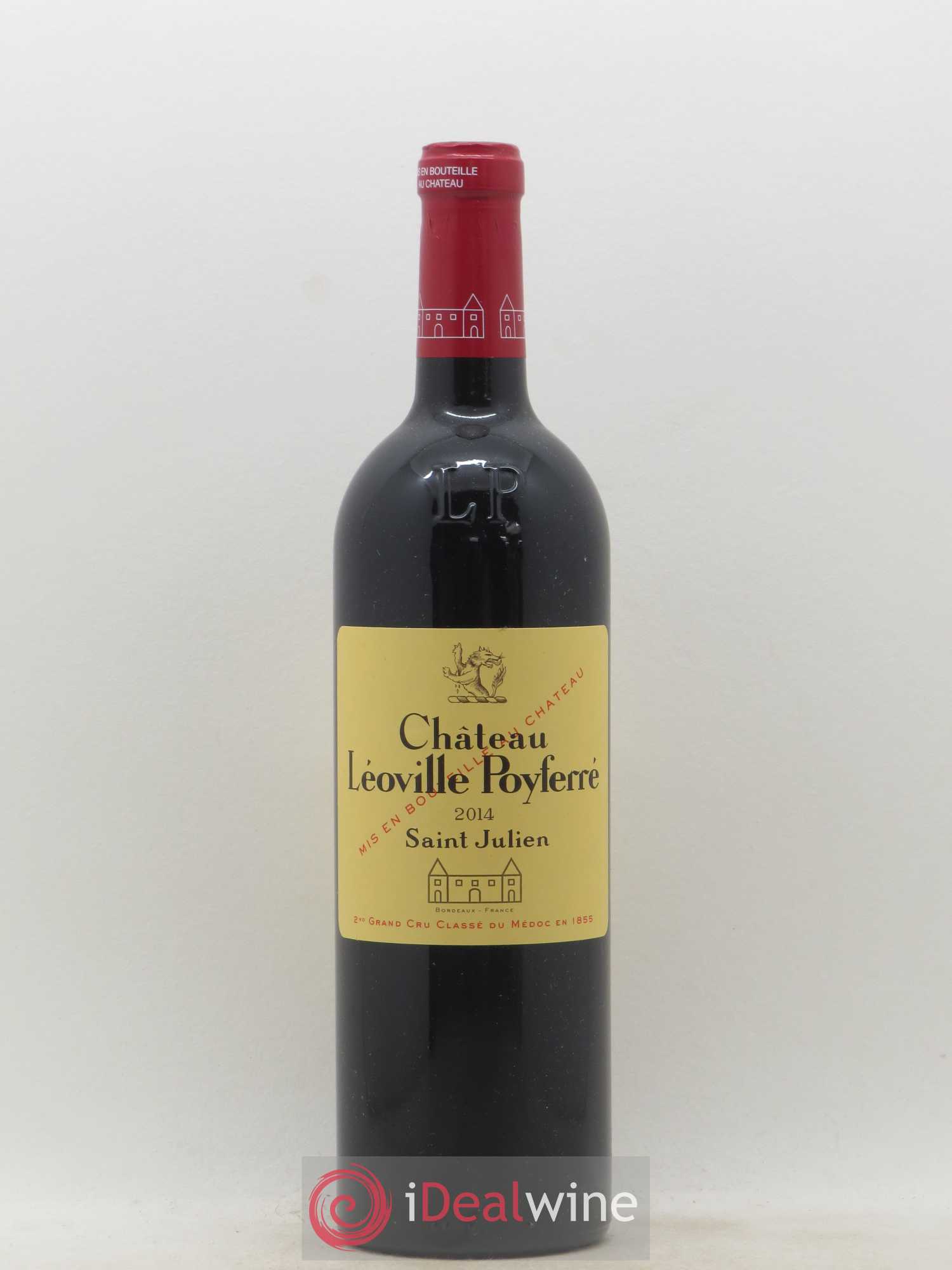 Château Léoville Poyferré 2ème Grand Cru Classé 2014 - Lot de 1 bouteille - 0