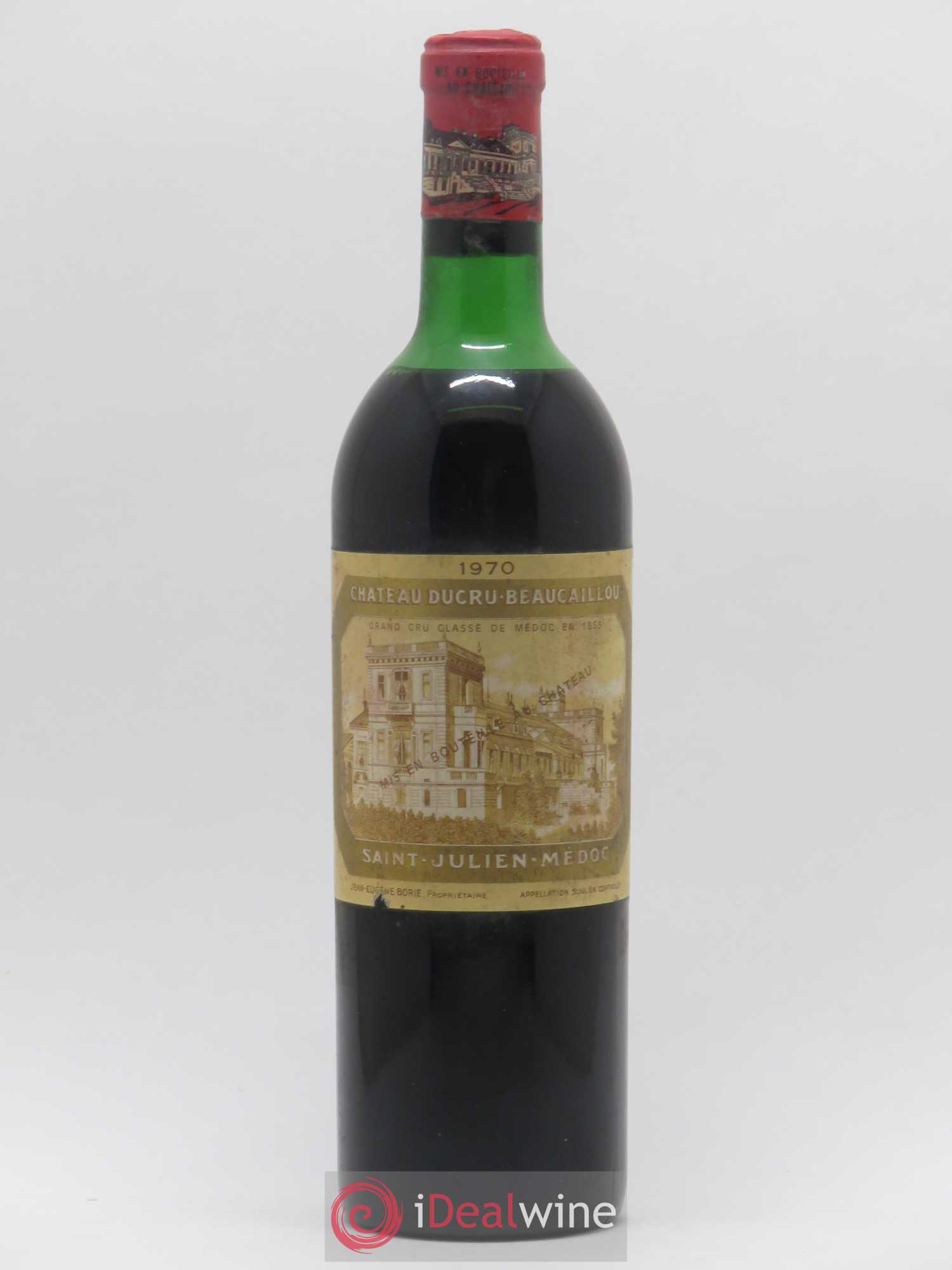 Château Ducru Beaucaillou 2ème Grand Cru Classé 1970 - Lot de 1 bouteille - 0