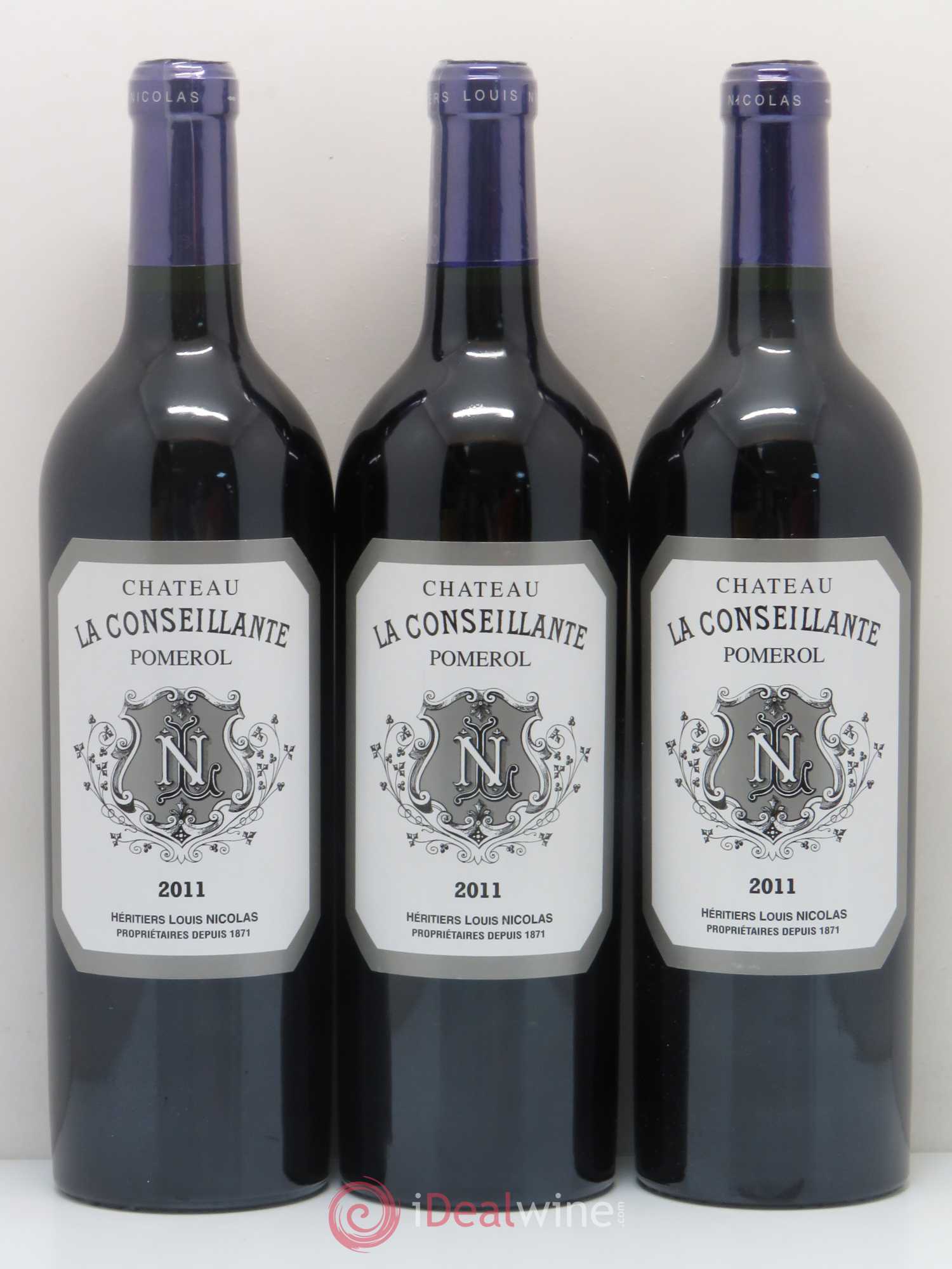 Château la Conseillante 2011 - Lot de 3 bouteilles - 0