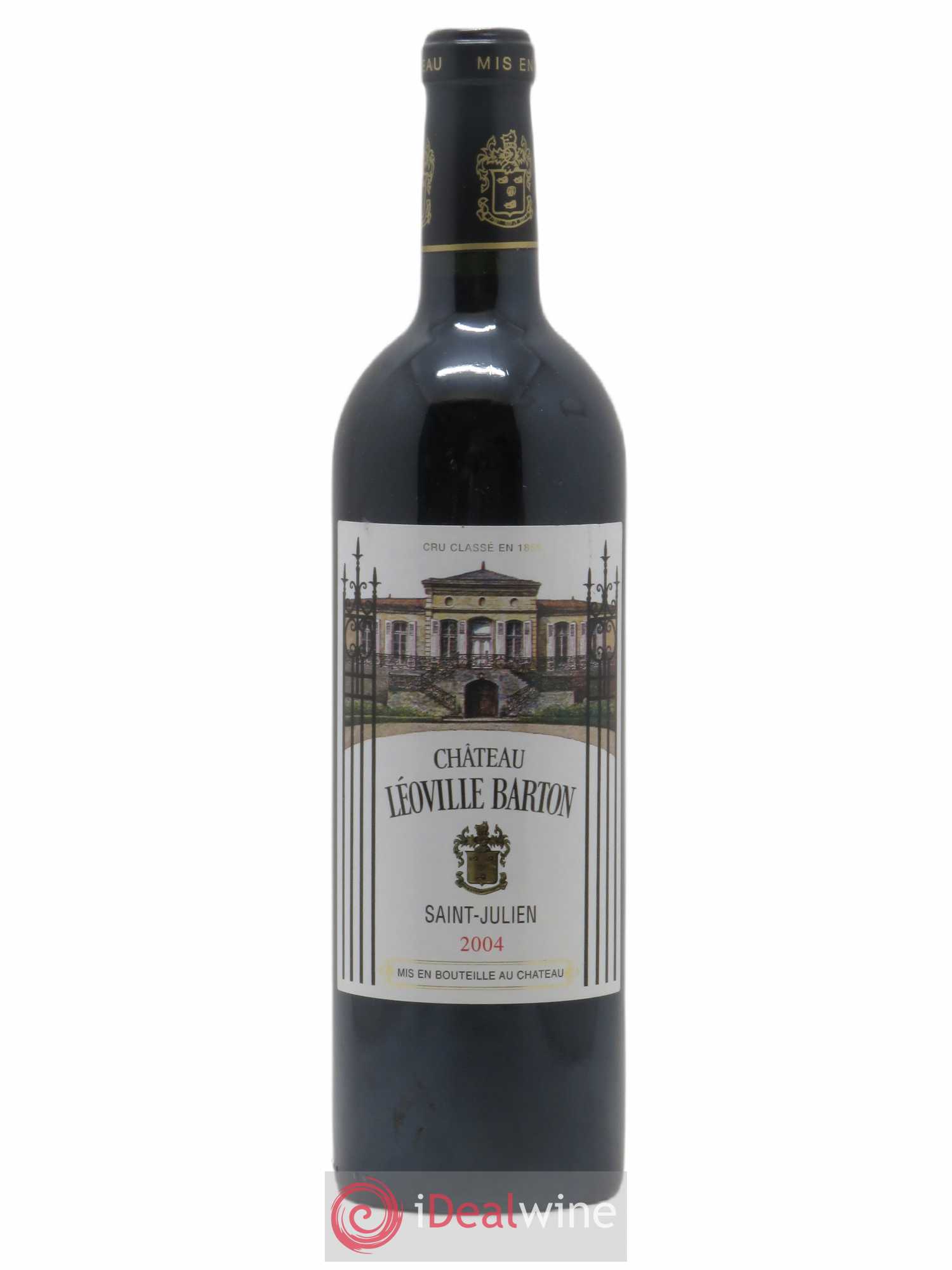 Château Léoville Barton 2ème Grand Cru Classé 2004 - Lot de 1 bouteille - 0