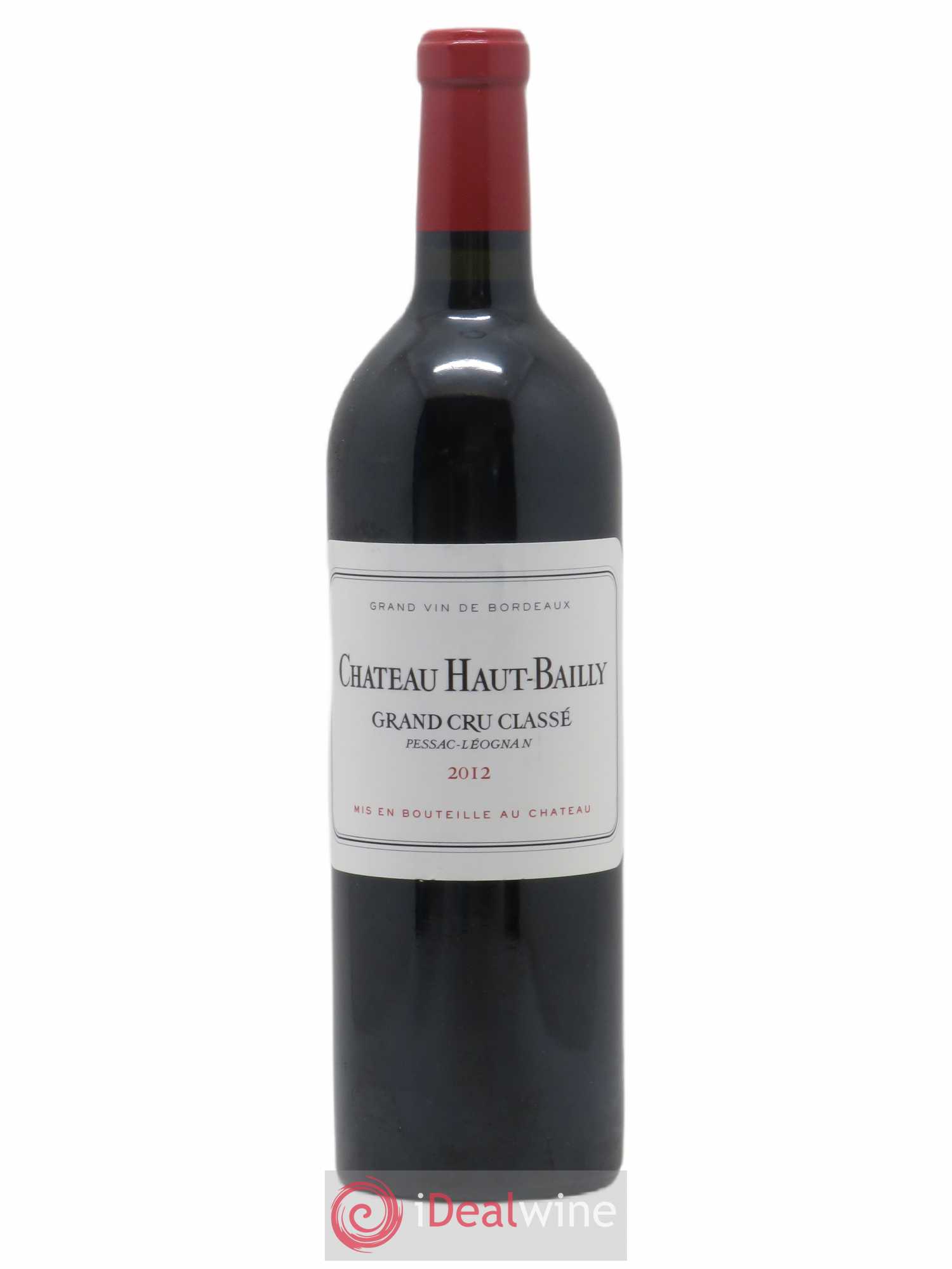 Château Haut-Bailly Cru Classé de Graves 2012 - Lot de 1 bouteille - 0