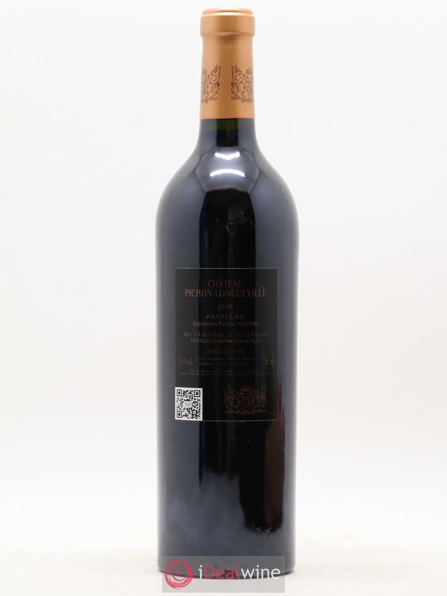 Pichon Longueville Baron 2ème Grand Cru Classé 2010 - Lot de 1 bouteille - 1