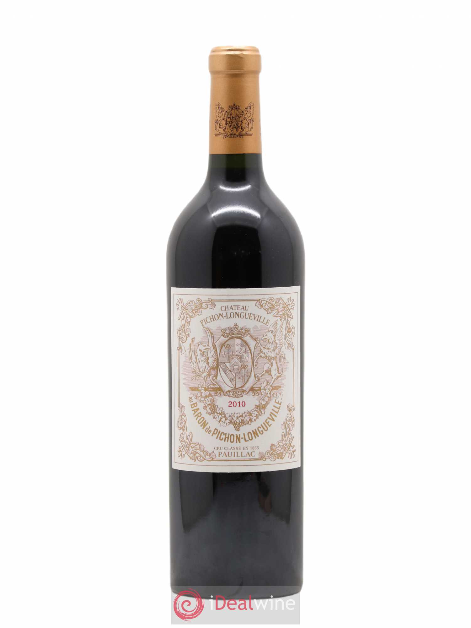 Pichon Longueville Baron 2ème Grand Cru Classé 2010 - Lot de 1 bouteille - 0