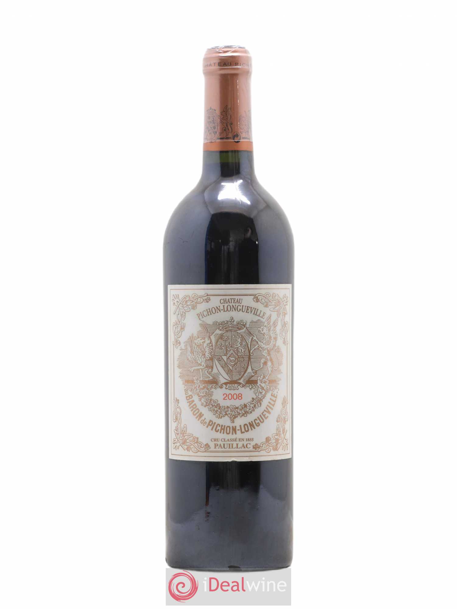 Pichon Longueville Baron 2ème Grand Cru Classé 2008 - Lot de 1 bouteille - 0