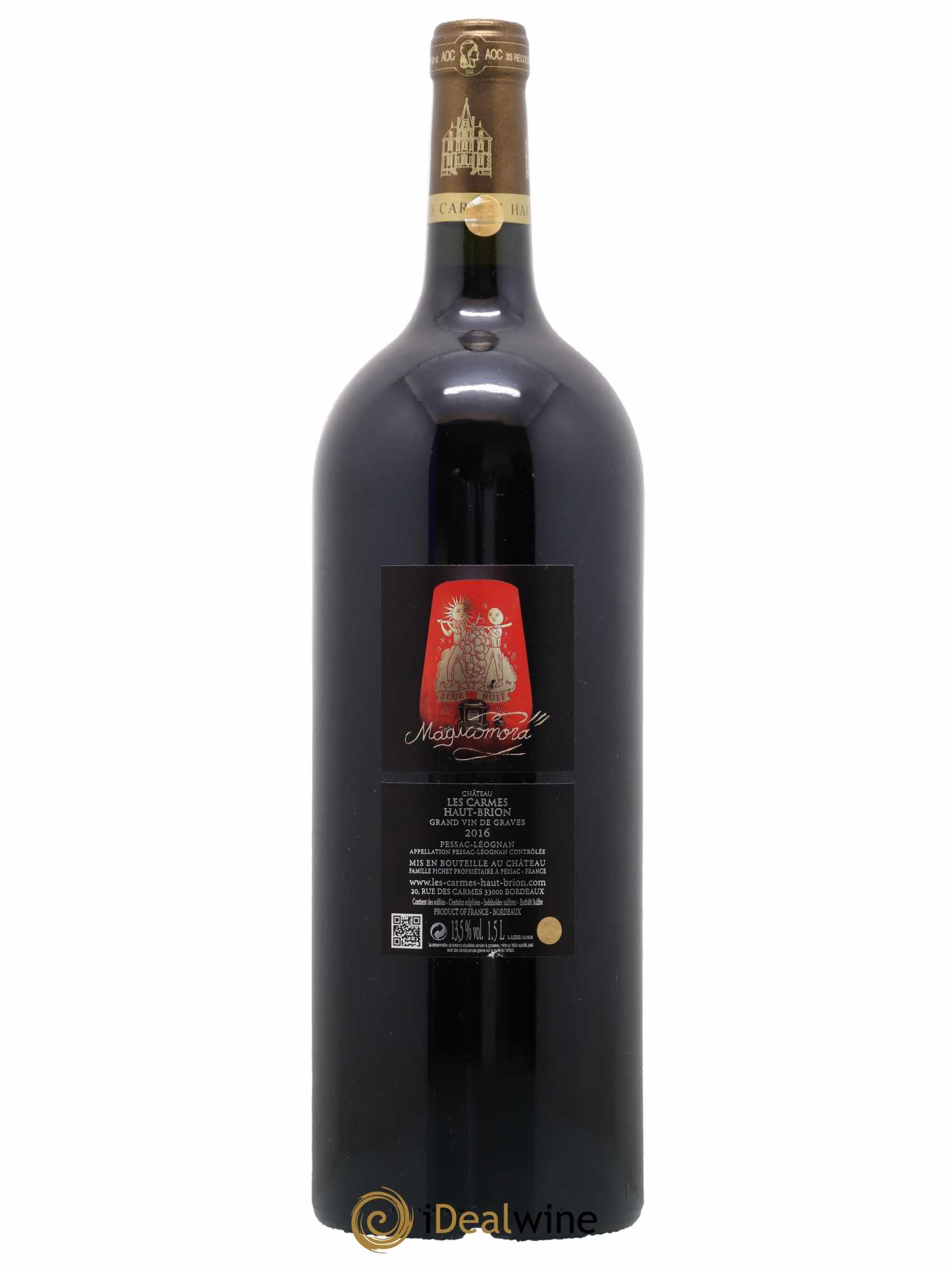 Château Les Carmes Haut-Brion 2016 - Posten von 1 Magnum - 1