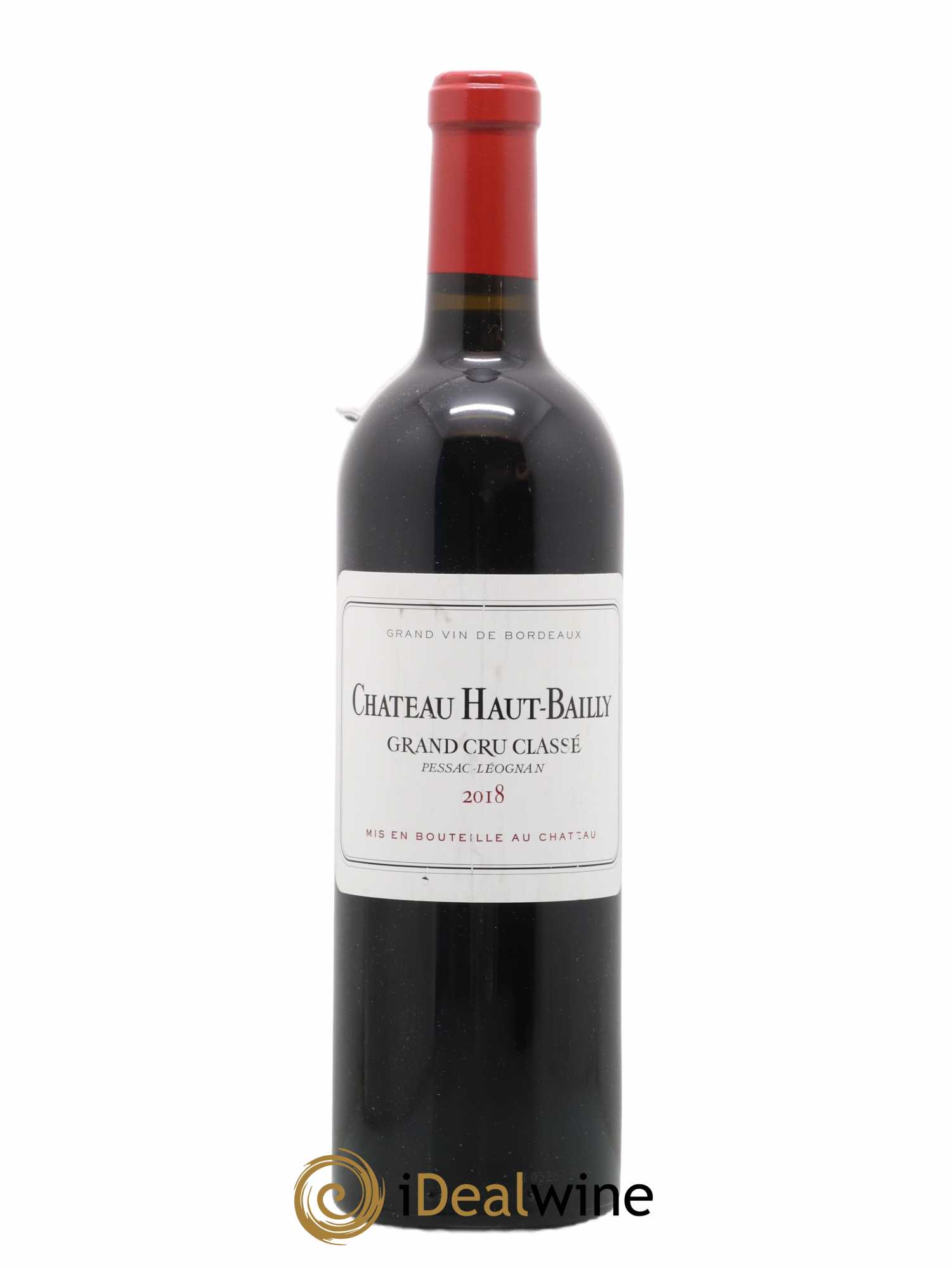 Château Haut-Bailly Cru Classé de Graves 2018 - Lot of 1 bottle - 0