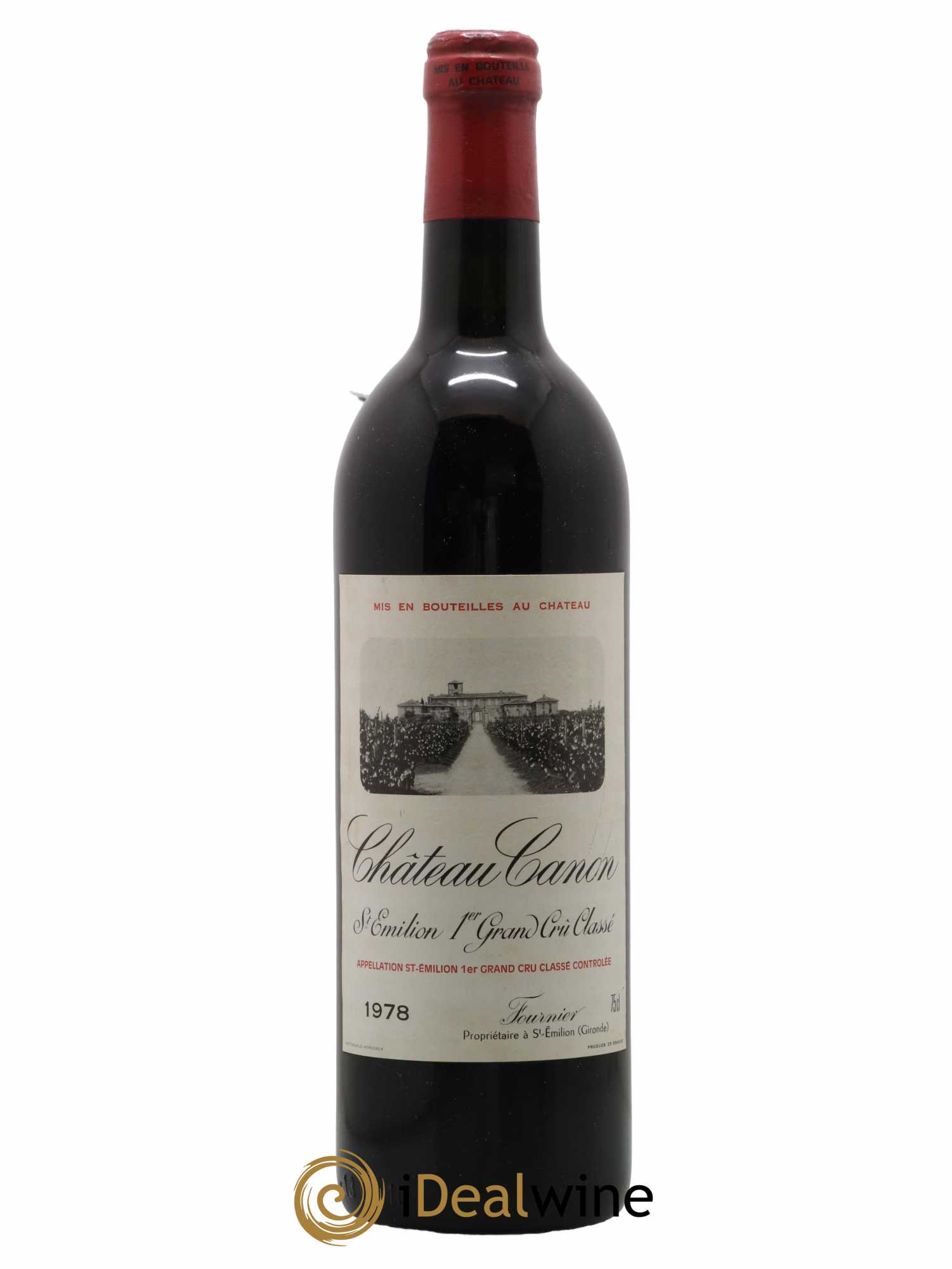 Château Canon 1er Grand Cru Classé B 1978 - Lot de 1 bouteille - 0