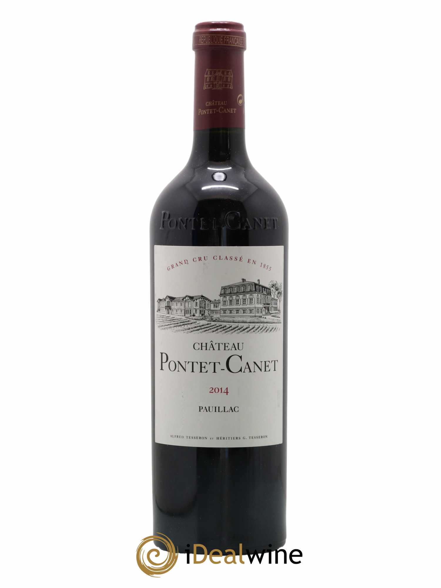 Château Pontet Canet 5ème Grand Cru Classé 2014 - Lot de 1 bouteille - 0