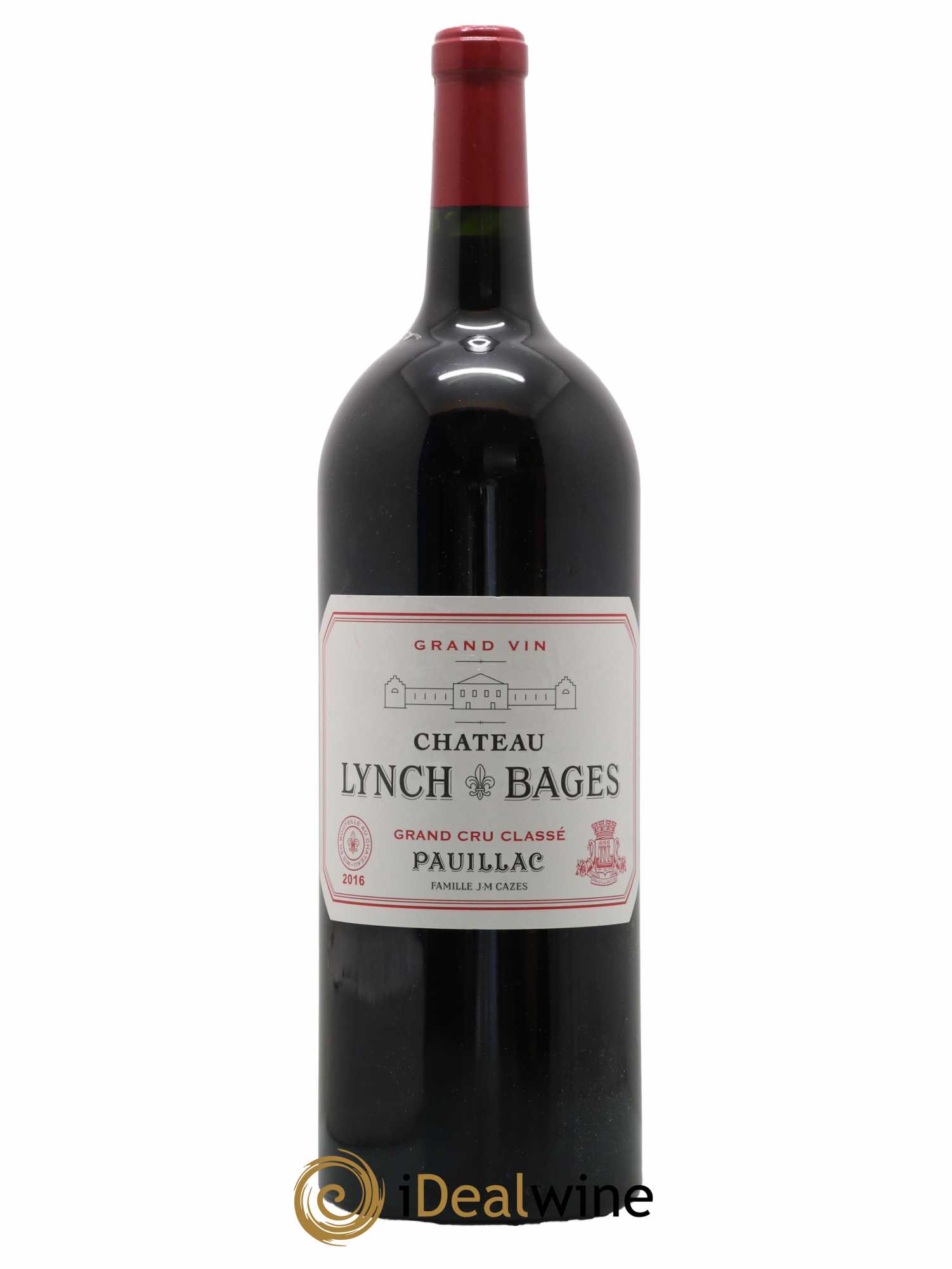 Château Lynch Bages 5ème Grand Cru Classé 2016 - Lot de 1 magnum - 0